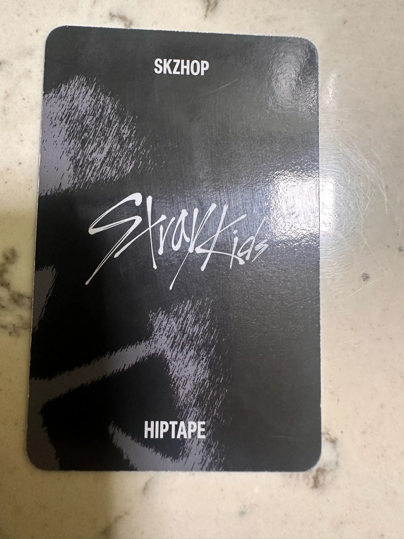 Stray Kids Hyunjin Stray Kids - Hyunjin - HOP Album album photocard accordion version monochrome listing photo 2