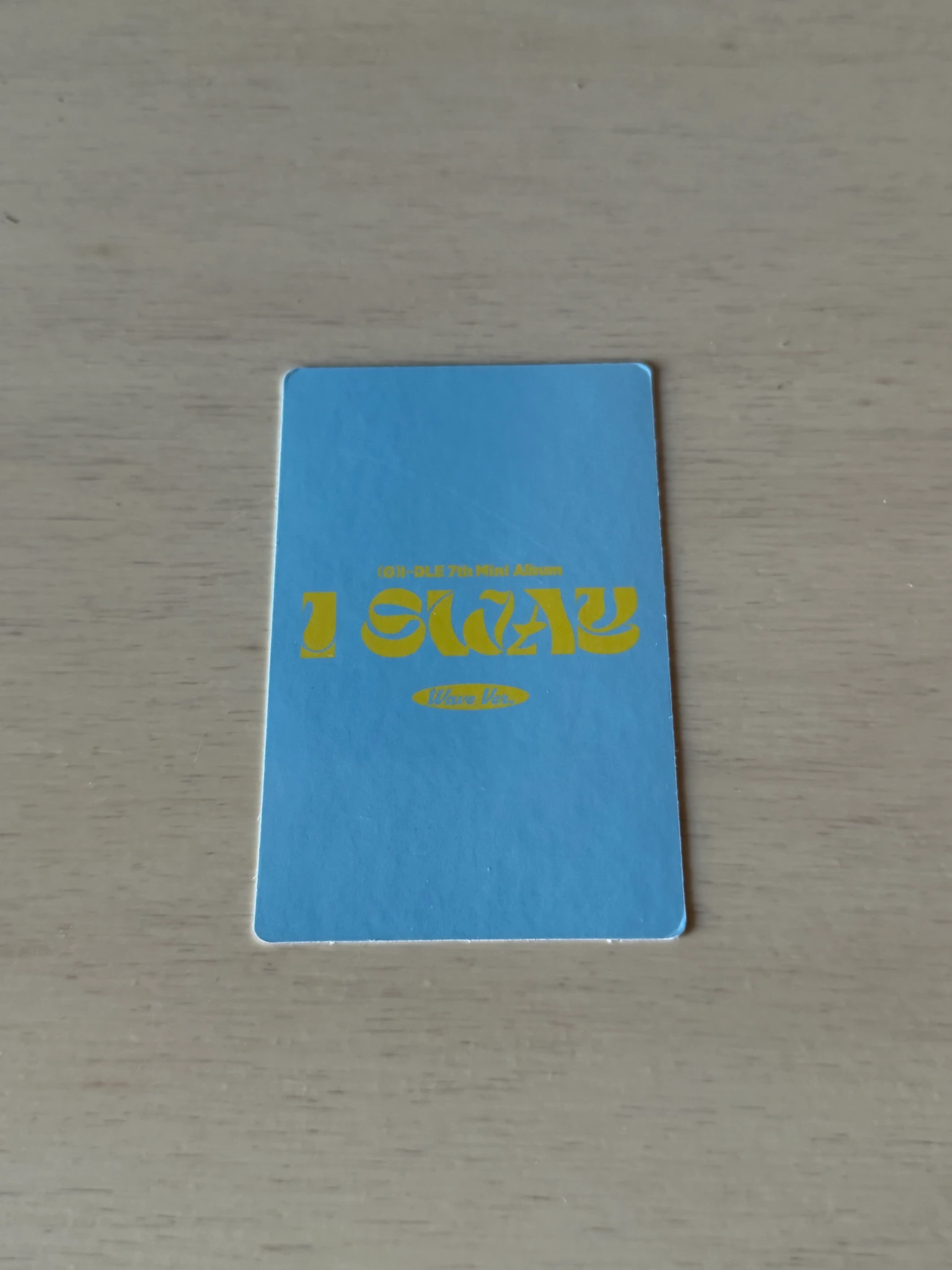 i-dle Miyeon (G)I-DLE - Miyeon - I Sway Album wave ver. standard ver. album photocard listing photo 2