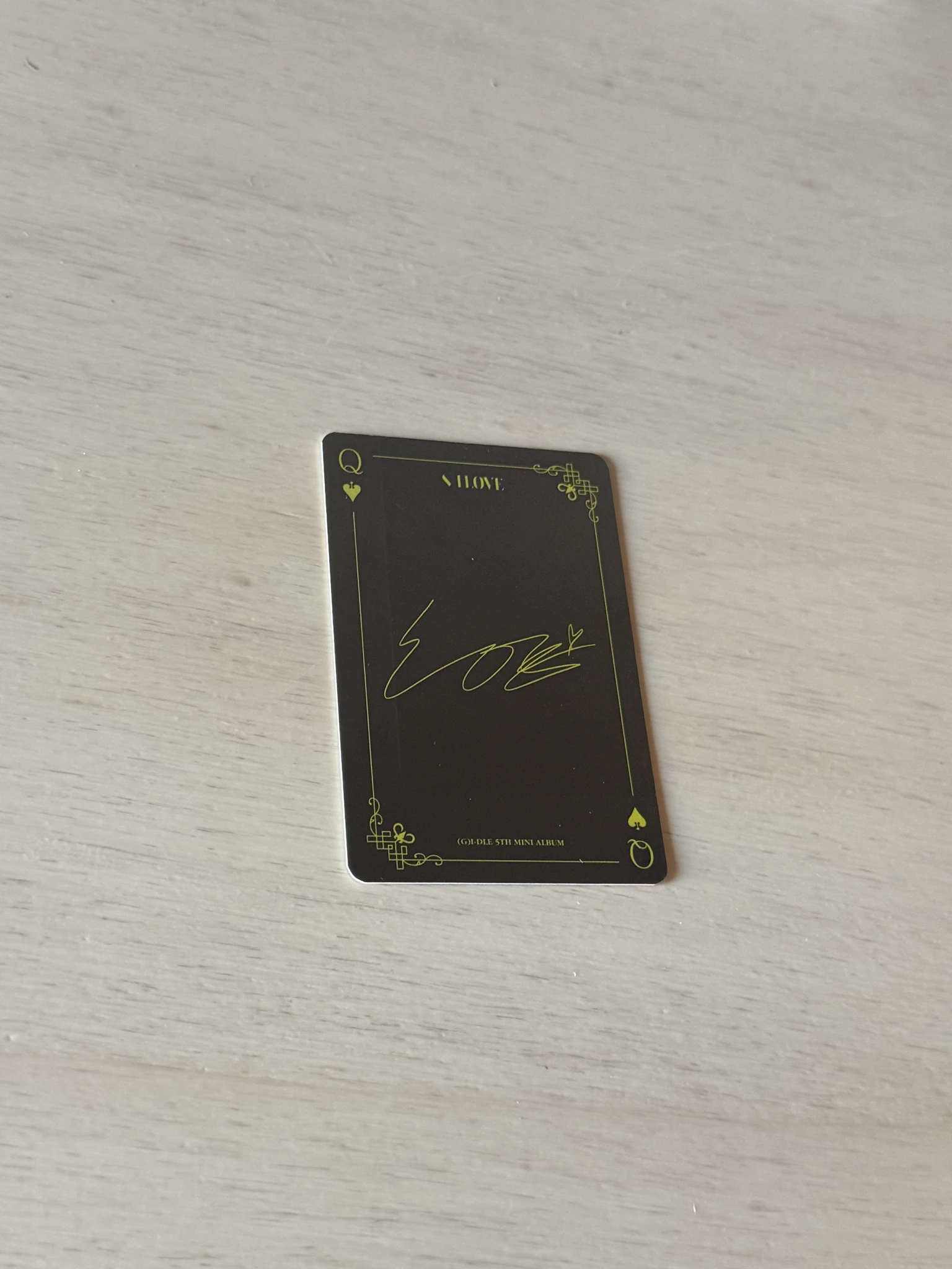 i-dle Soyeon (G)I-DLE - Miyeon - I Love Album standard version album photocard listing photo 2