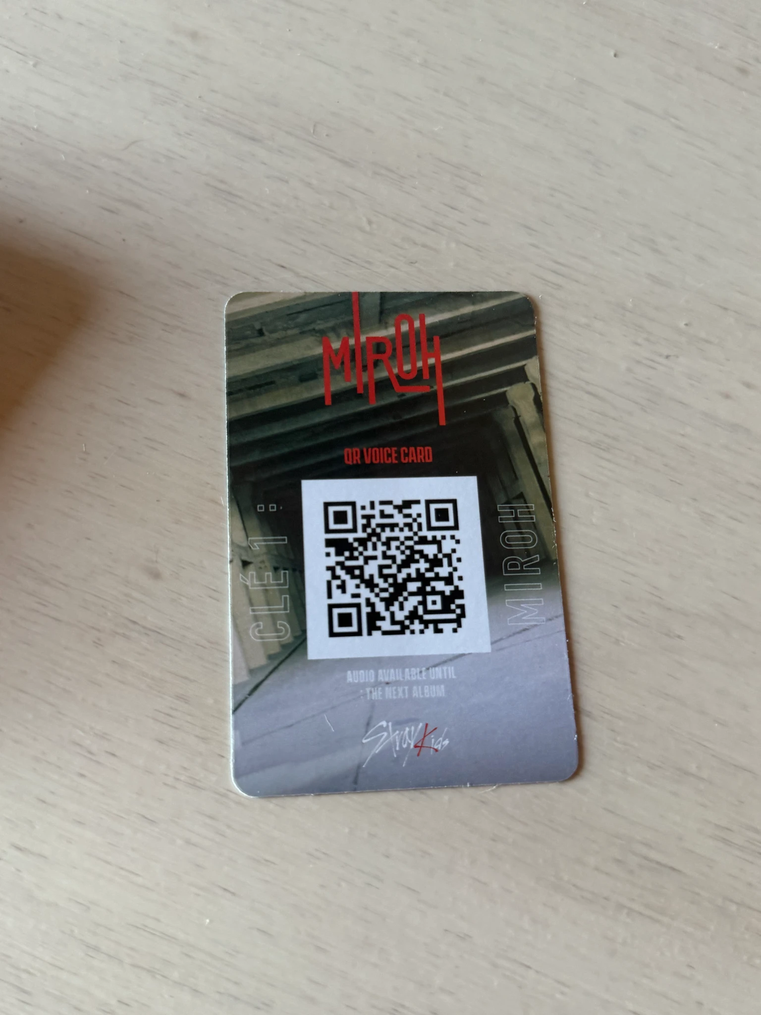 Stray Kids I.N Stray Kids - I.N - Clé 1: Miroh Album black border album photocard listing photo 2