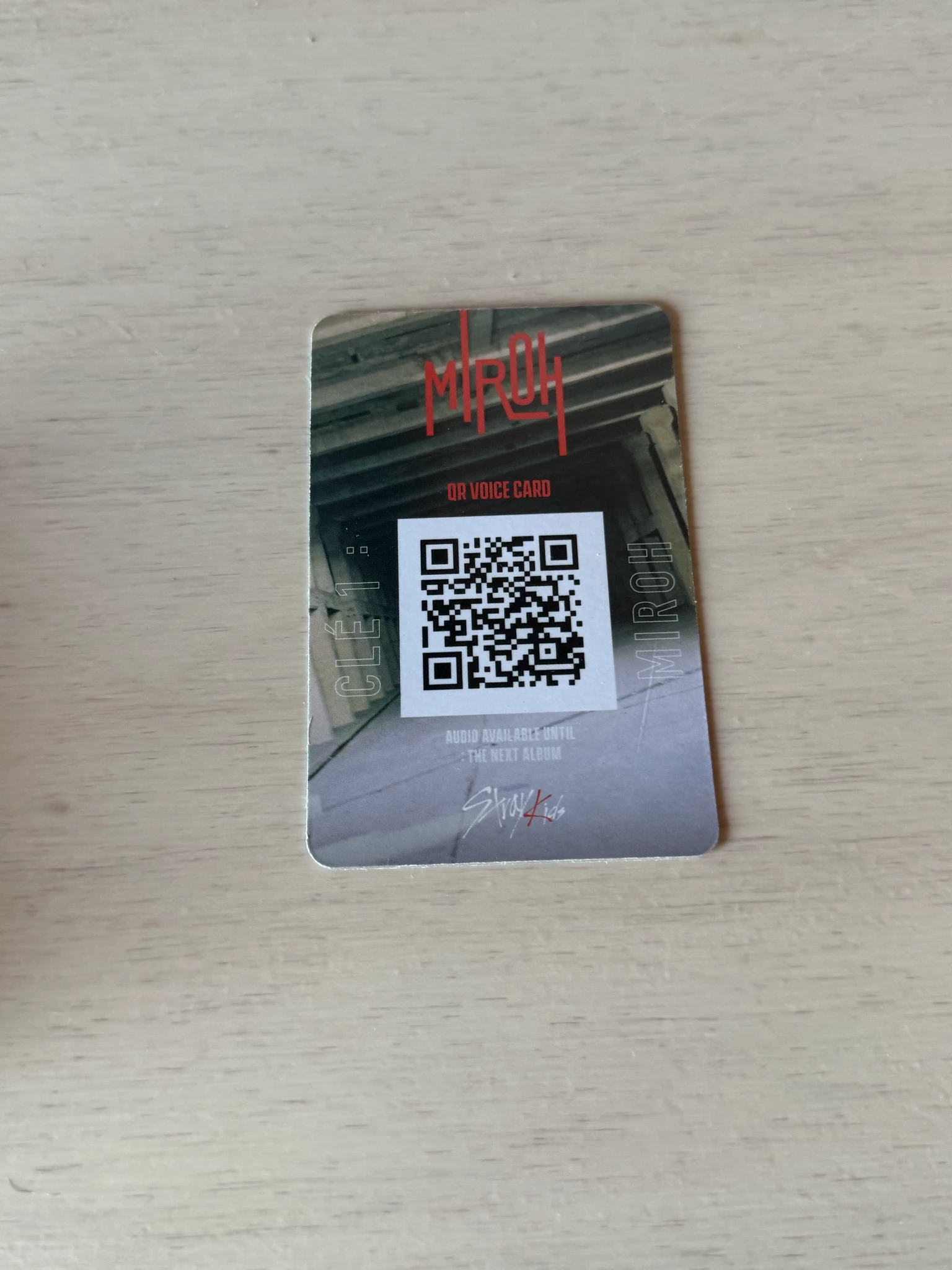 Stray Kids Lee Know Stray Kids - Lee Know - Clé 1: Miroh Album album photocard black border ver. listing photo 2