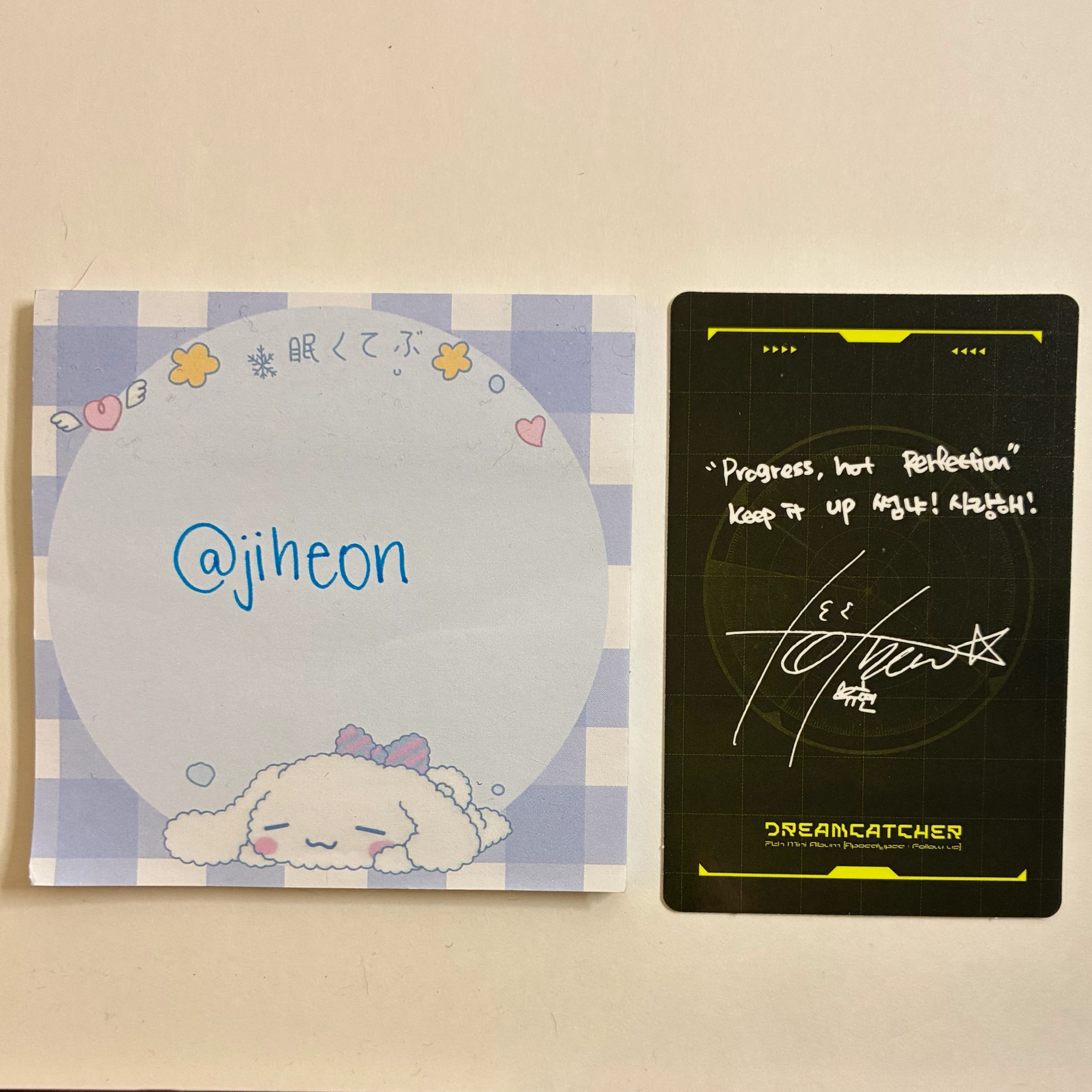 Dreamcatcher Yoohyeon Dreamcatcher - Yoohyeon - Apocalypse : Follow Us Album H version E version album photocard korean album listing photo 2