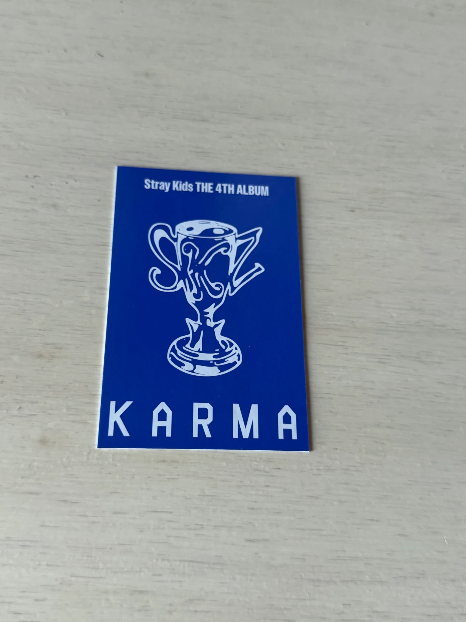 Stray Kids Hyunjin Stray Kids - Hyunjin - KARMA Album album photocard limited edition karma version photocard set listing photo 2
