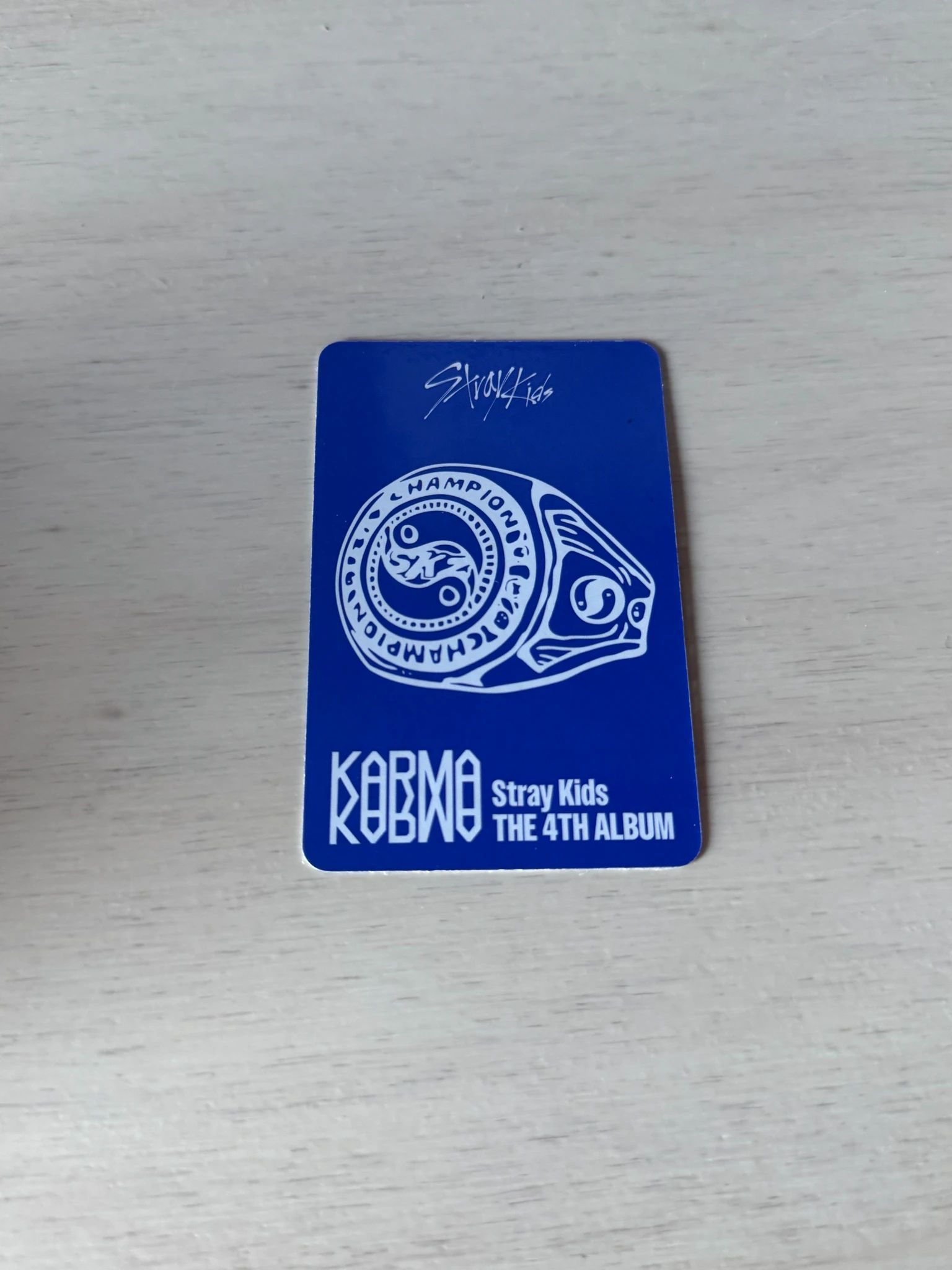Stray Kids I.N Stray Kids - I.N - KARMA Album album photocard accordion version first press only listing photo 2