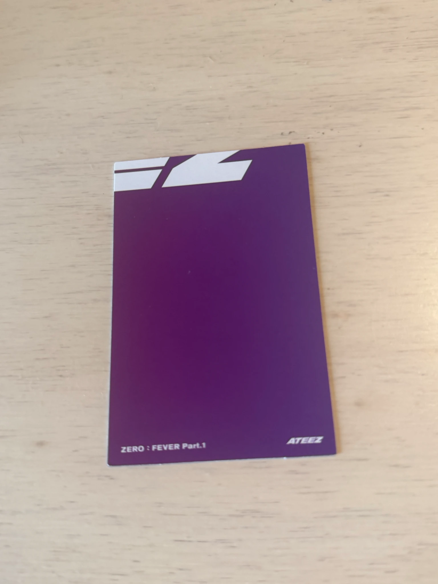 ATEEZ Jongho ATEEZ - Jongho - ZERO : FEVER Part.1 Album mmt pre-order benefit Diary Ver. listing photo 2