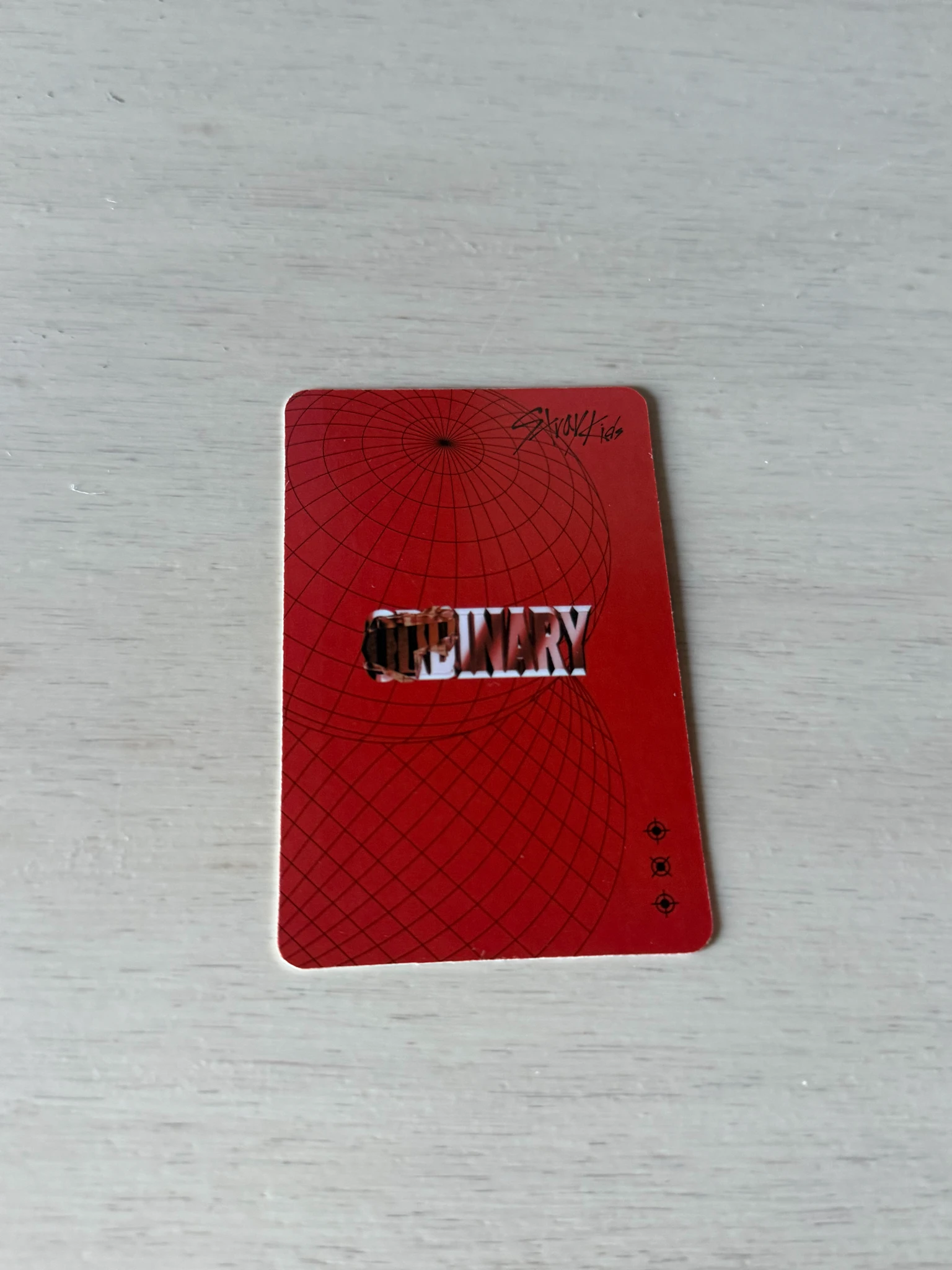 Stray Kids Lee Know Stray Kids - Lee Know - Oddinary Album album photocard scanning version listing photo 2