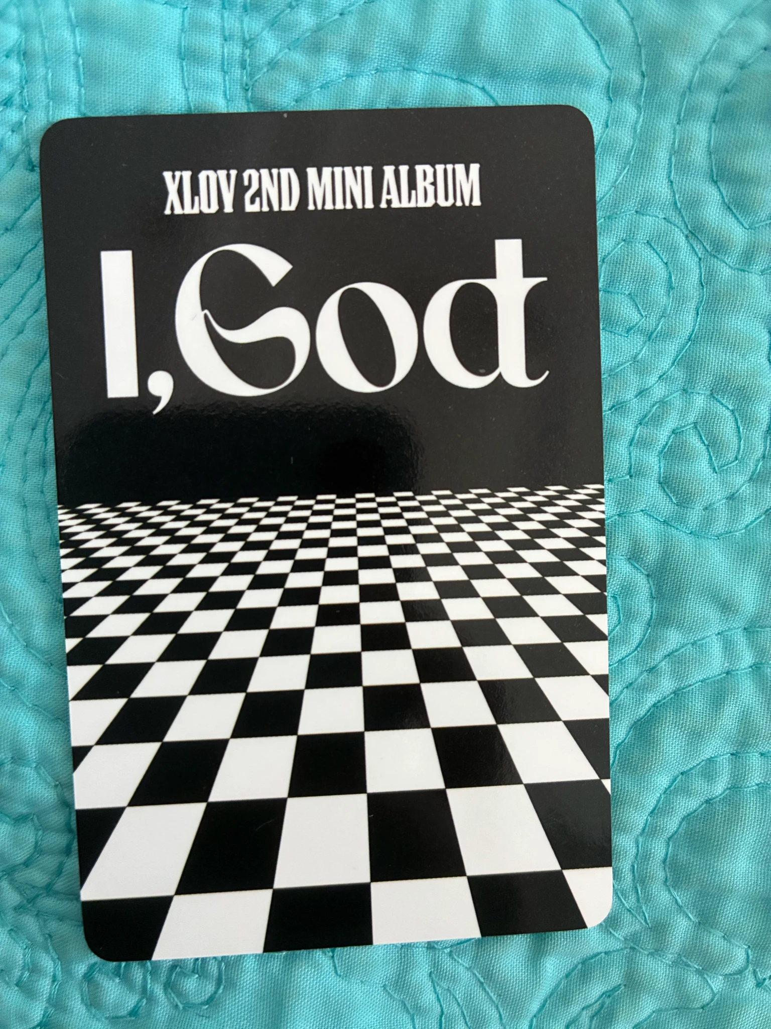 XLOV Rui XLOV - Rui - I, God Album pop-up store photocard set listing photo 2