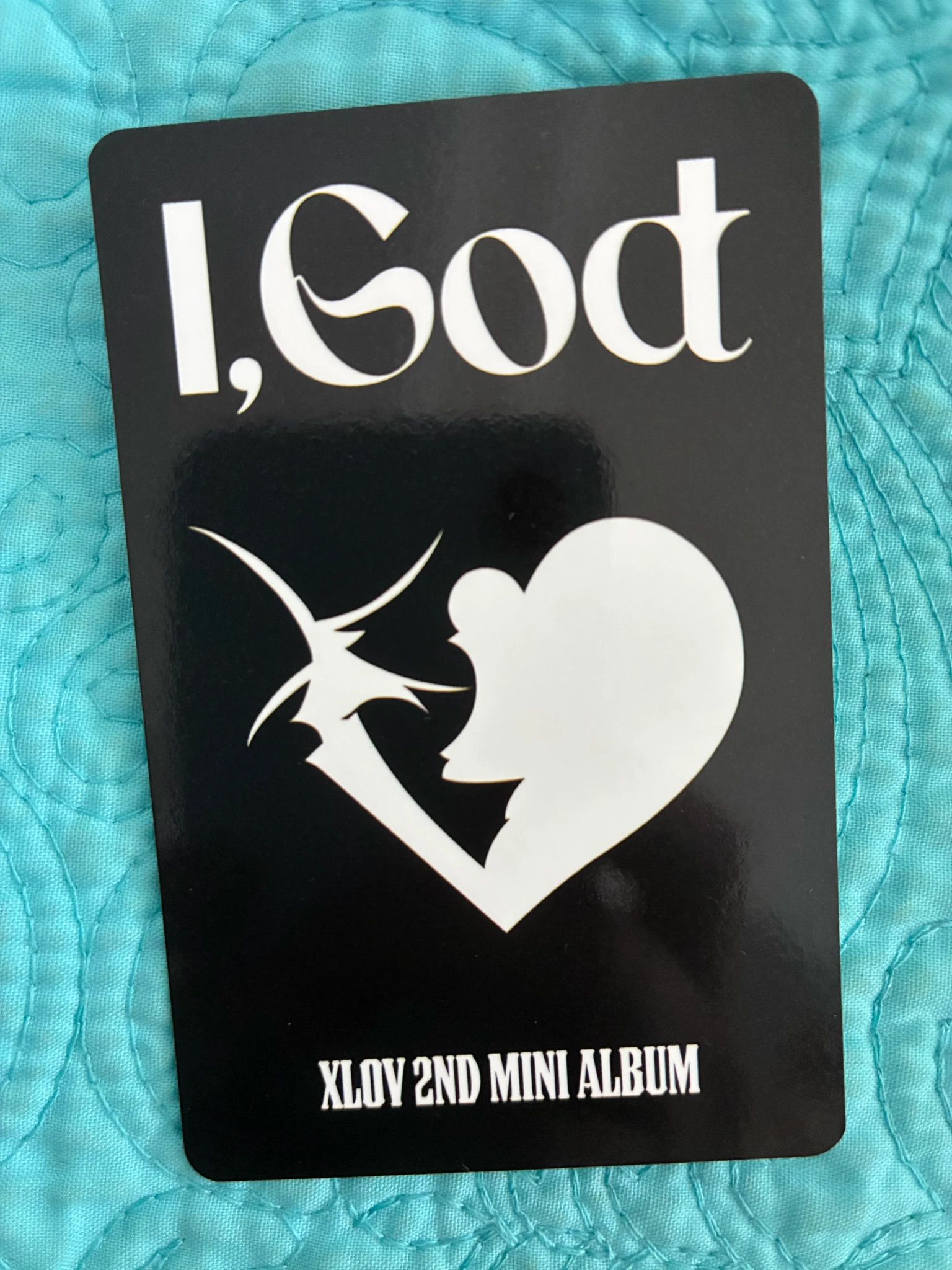 XLOV Haru XLOV - Haru - I, God Album pop-up store photocard set listing photo 2