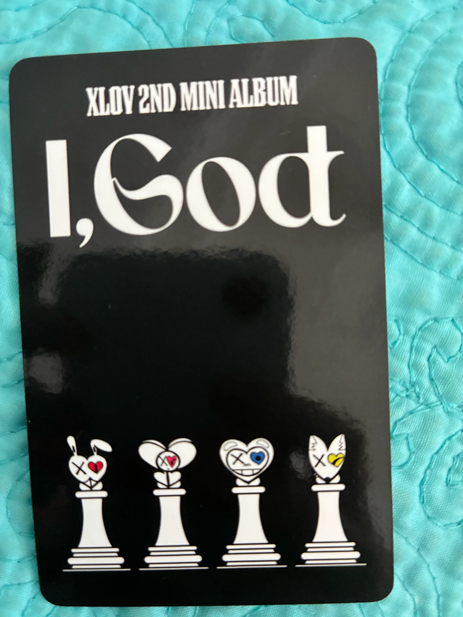 XLOV Haru XLOV - Haru - I, God Album pop-up store photocard set listing photo 2