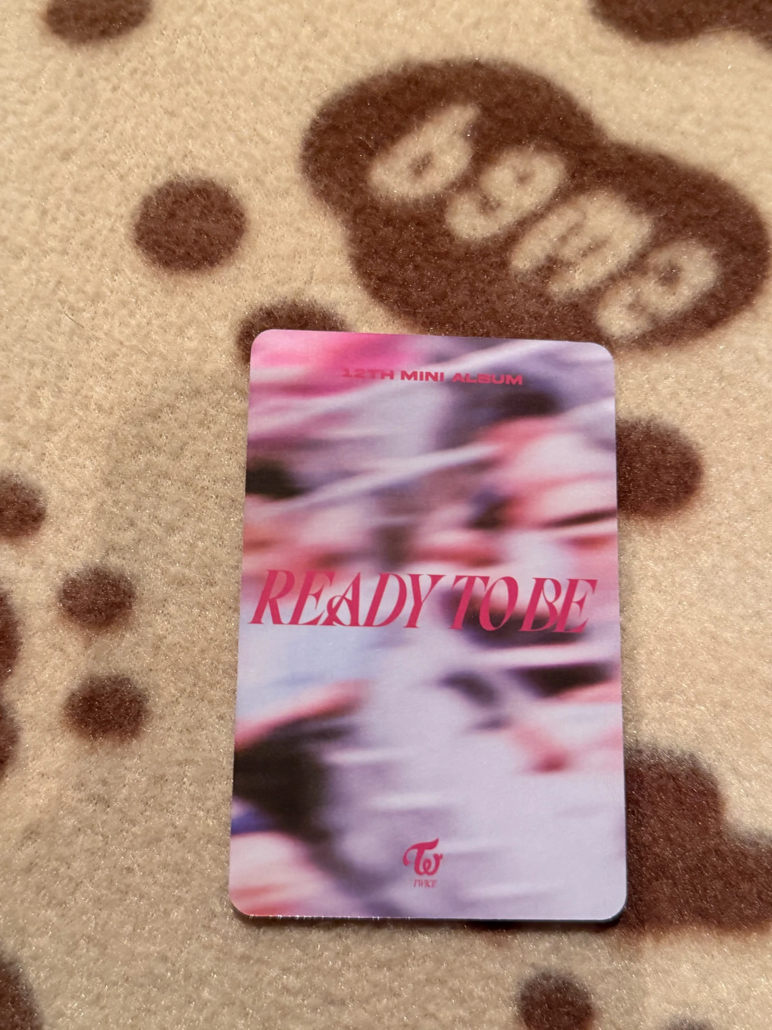 TWICE Jihyo TWICE - Jihyo - Ready To Be Album ready version pre-order benefit (pob) listing photo 2