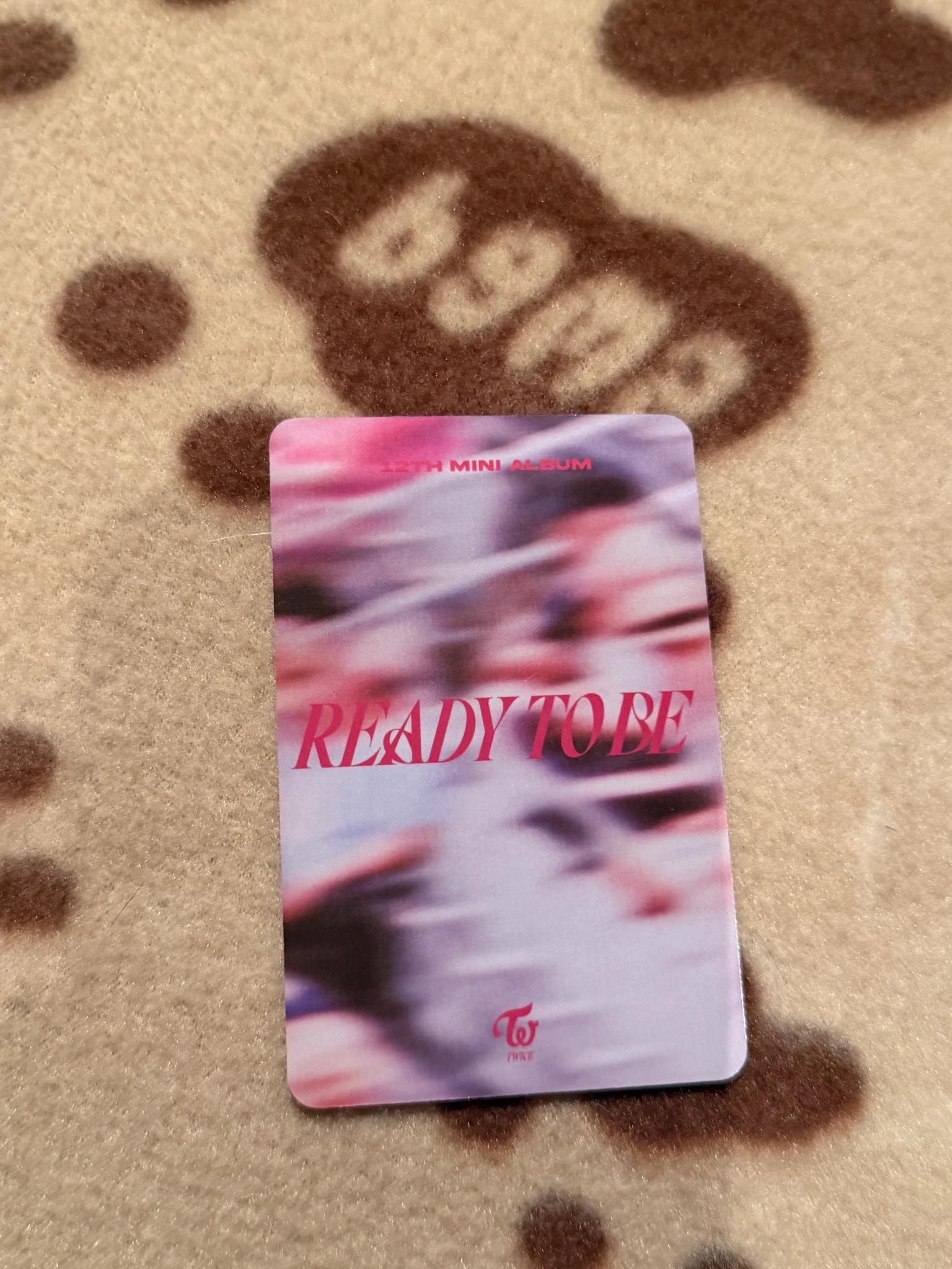 TWICE Tzuyu TWICE - Tzuyu - Ready To Be Album ready version pre-order benefit (pob) listing photo 2