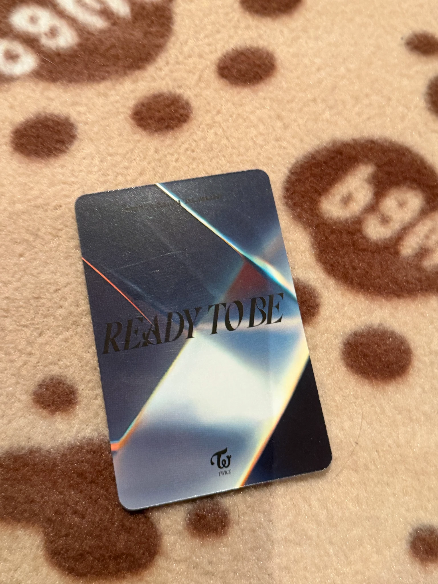 TWICE TWICE - Ready To Be Album photocard set to version pob (pre-order benefit) horizontal listing photo 2