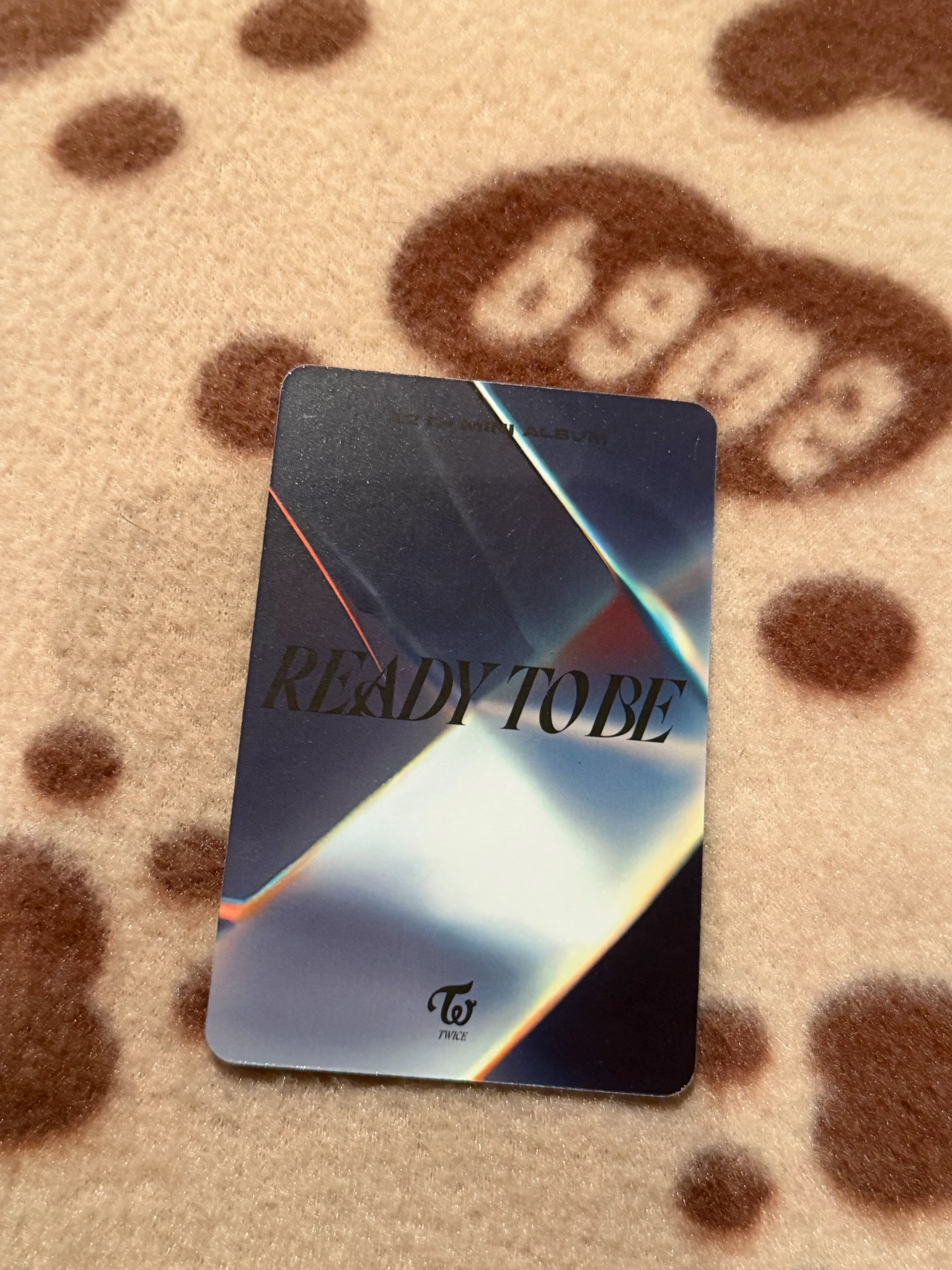 TWICE Mina TWICE - Mina - Ready To Be Album photocard set to version pob (pre-order benefit) listing photo 2