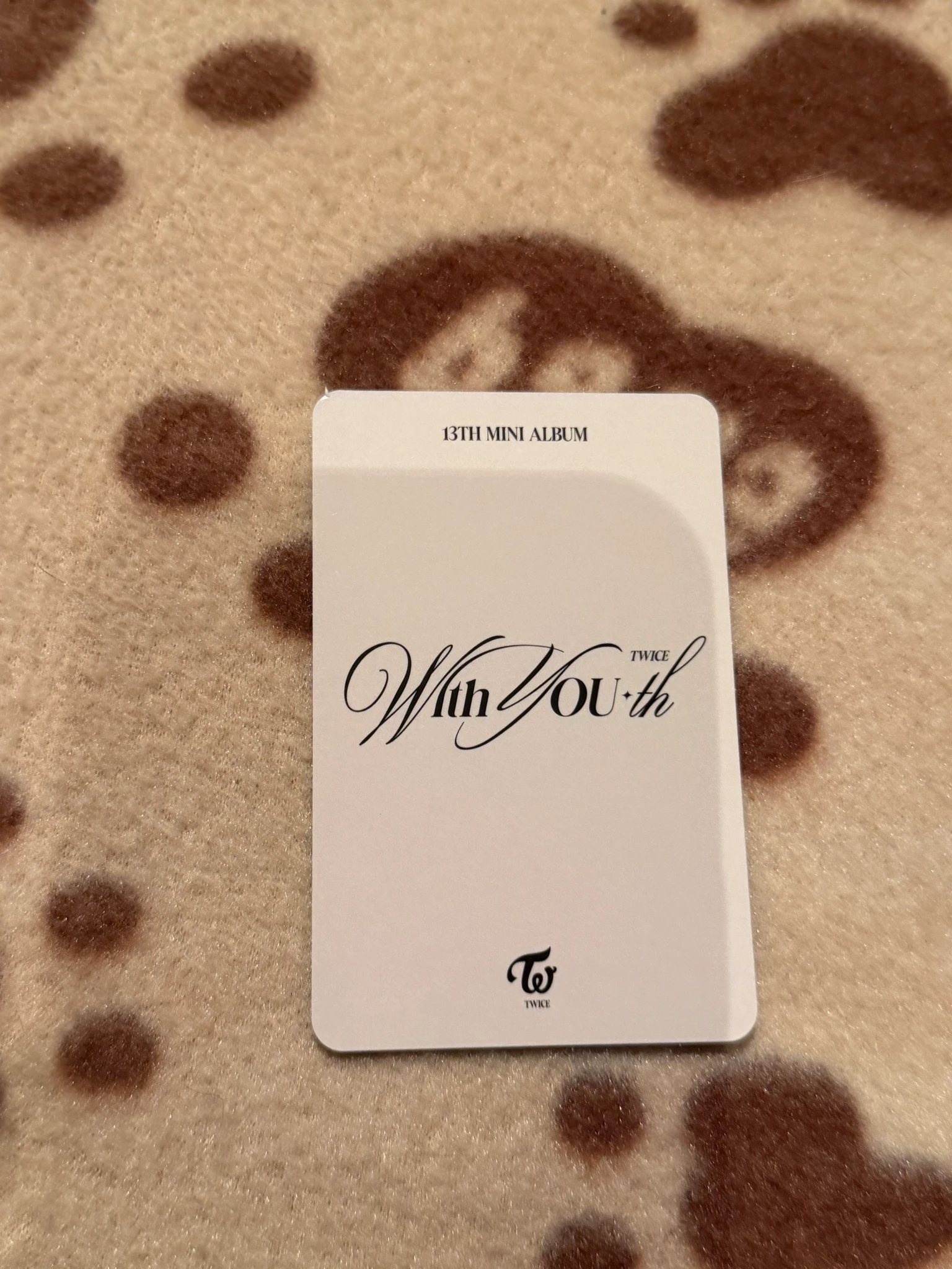 TWICE Tzuyu TWICE-Tzuyu-Album-with you-th listing photo 2