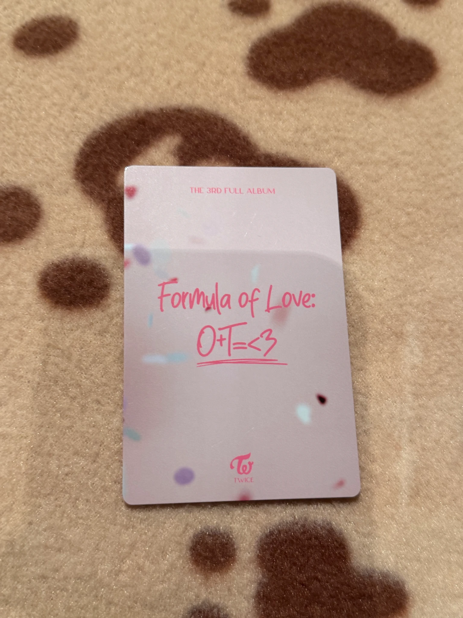 TWICE Sana TWICE-Sana-Album-Formula of Love: O+T=<3 listing photo 2