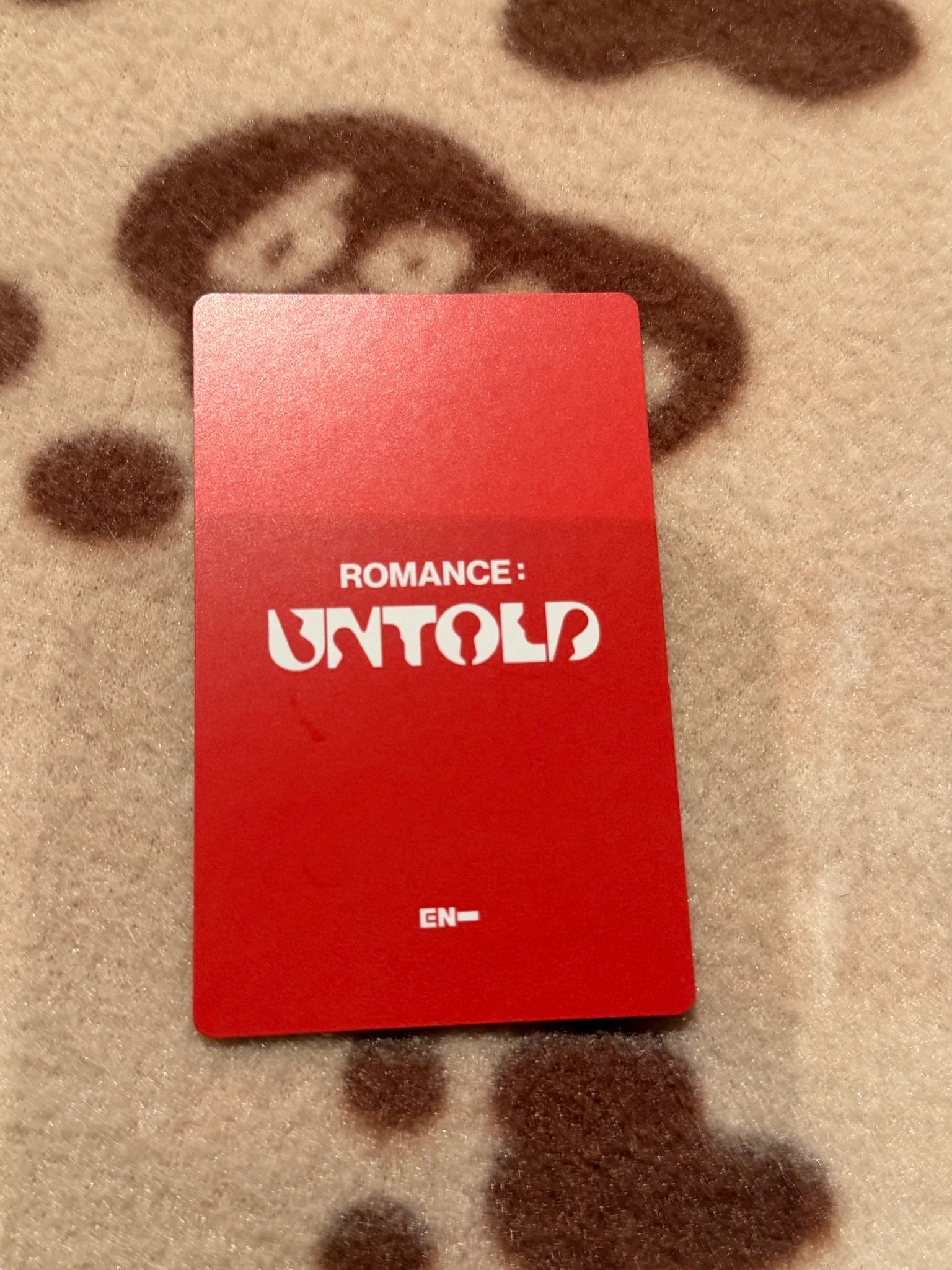 ENHYPEN Ni-ki ENHYPEN - Ni-ki - ROMANCE: UNTOLD Album weverse albums ver. listing photo 2