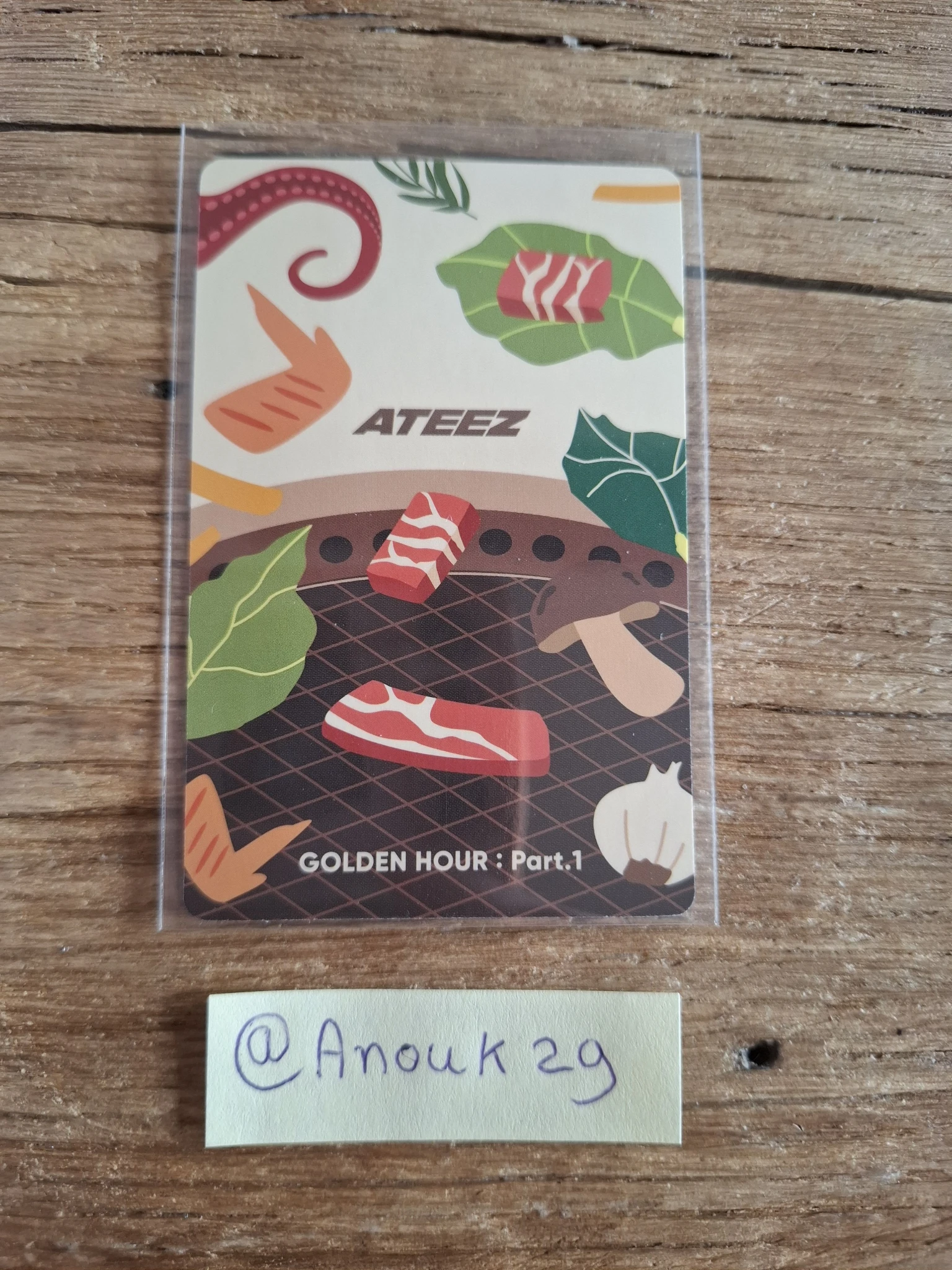ATEEZ Yunho ATEEZ - Yunho - Golden Hour : Part.1 Album hello82 listing photo 2