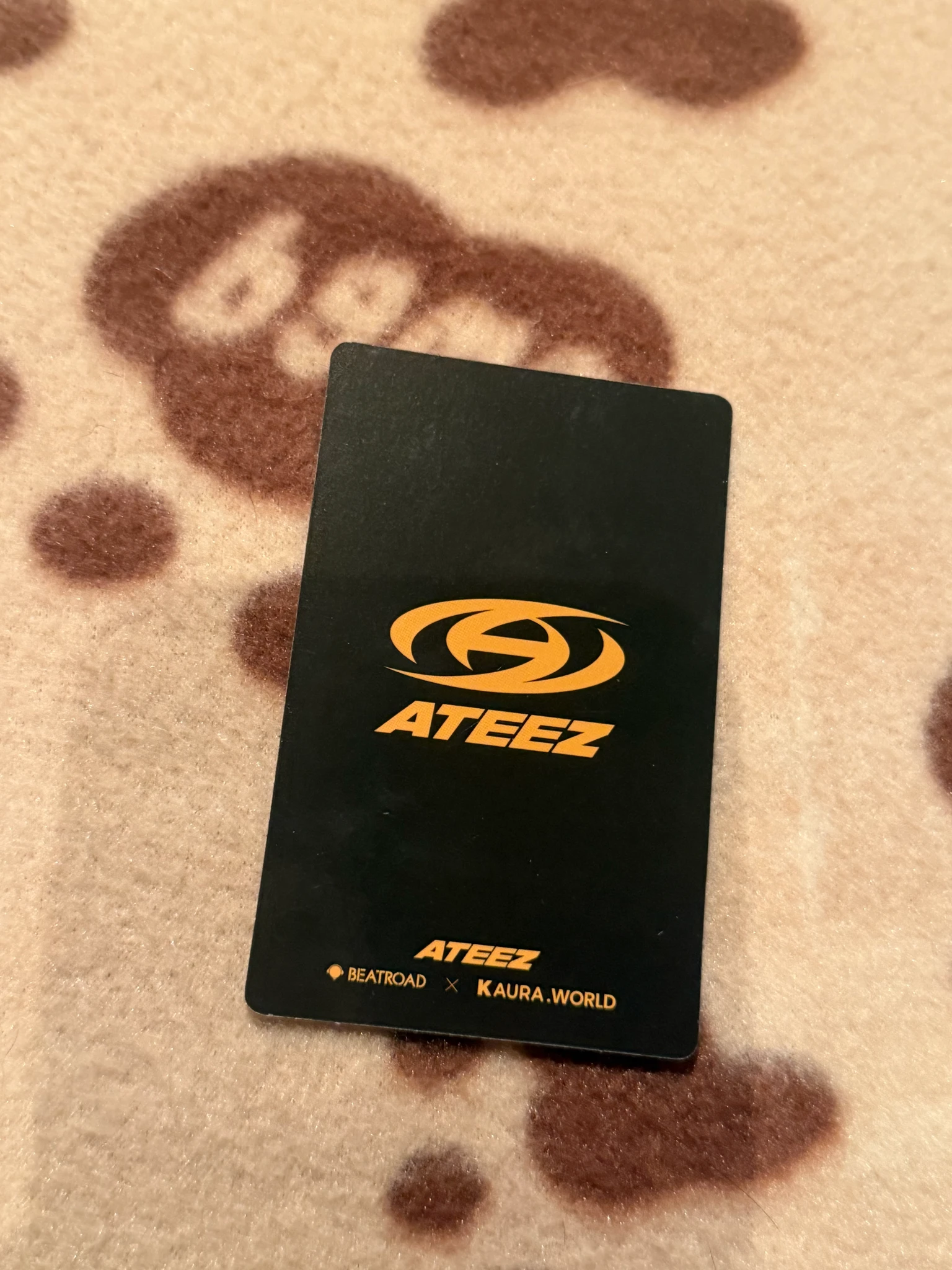 ATEEZ Wooyoung ATEEZ - Wooyoung - THE WORLD EP.1 : MOVEMENT Album holographic (hologram) kaura world beatroad pob (pre-order benefit) round 1 listing photo 2