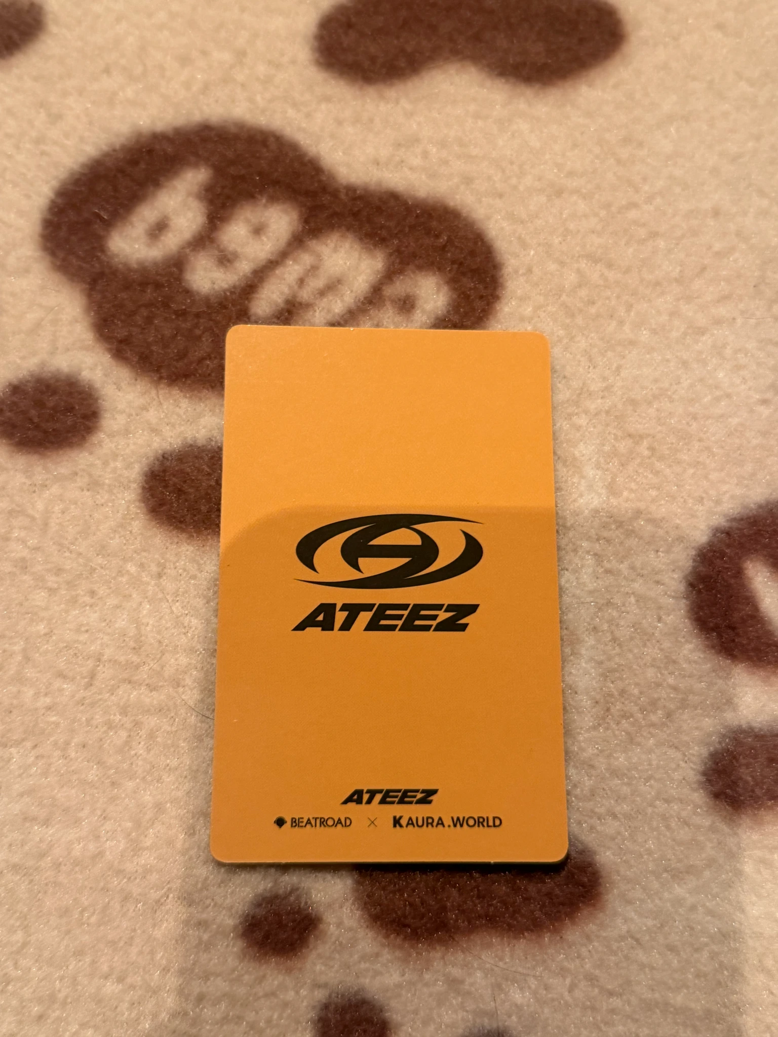 ATEEZ Wooyoung ATEEZ - Wooyoung - THE WORLD EP.1 : MOVEMENT Album beatroad pob (pre-order benefit) round 1 kaura world listing photo 2