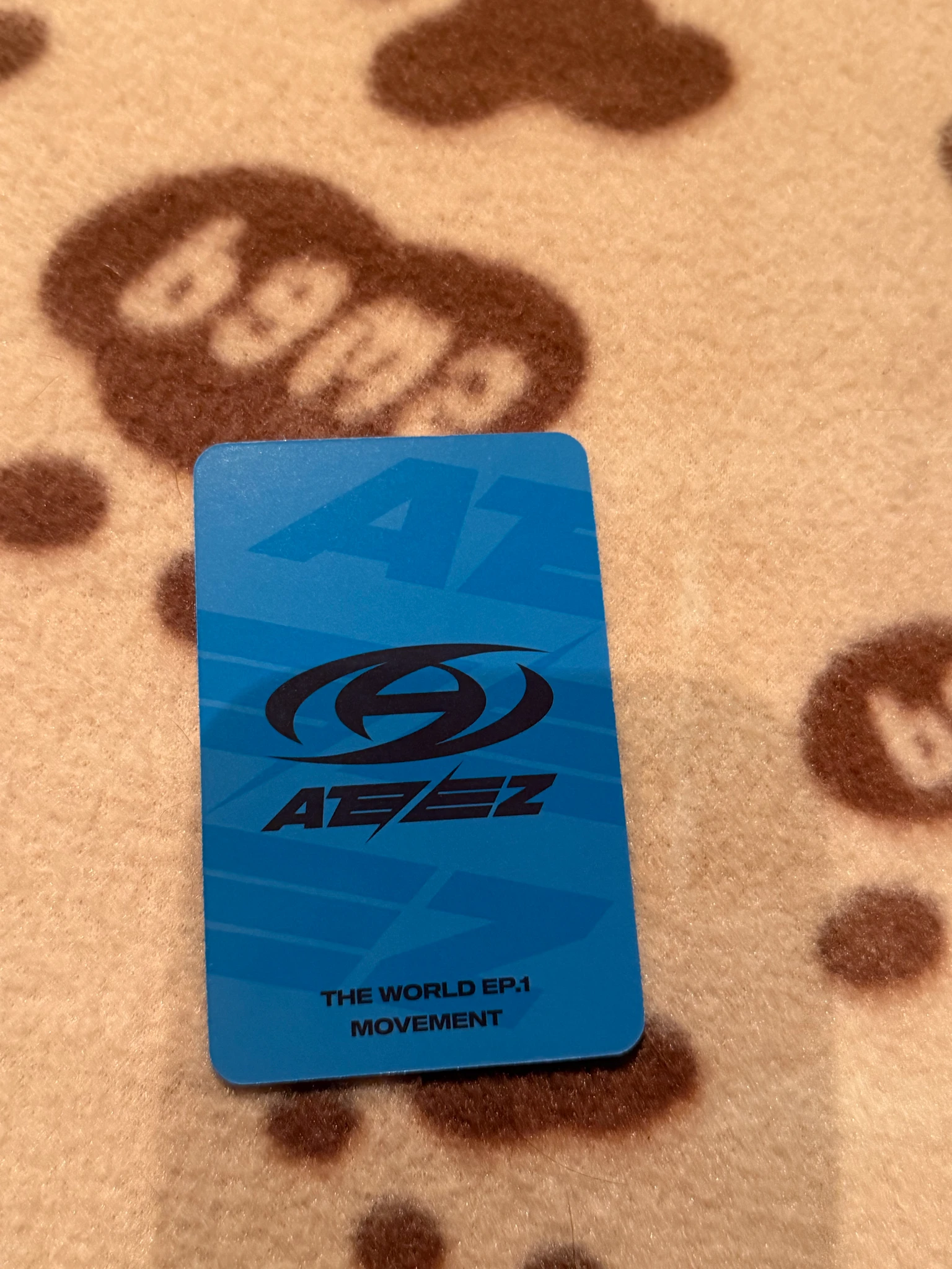 ATEEZ Wooyoung ATEEZ - Wooyoung - THE WORLD EP.1 : MOVEMENT Album round 1 soundwave pob (pre-order benefit) listing photo 2