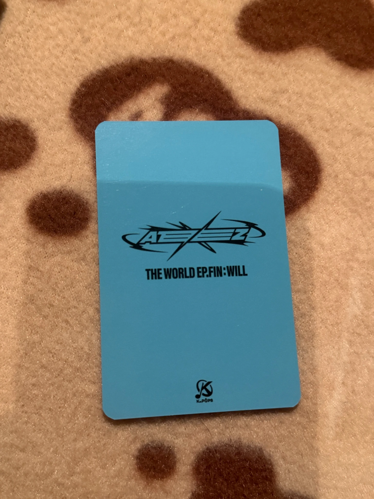 ATEEZ Wooyoung ATEEZ - Wooyoung - THE WORLD EP.FIN: WILL Album listing photo 2