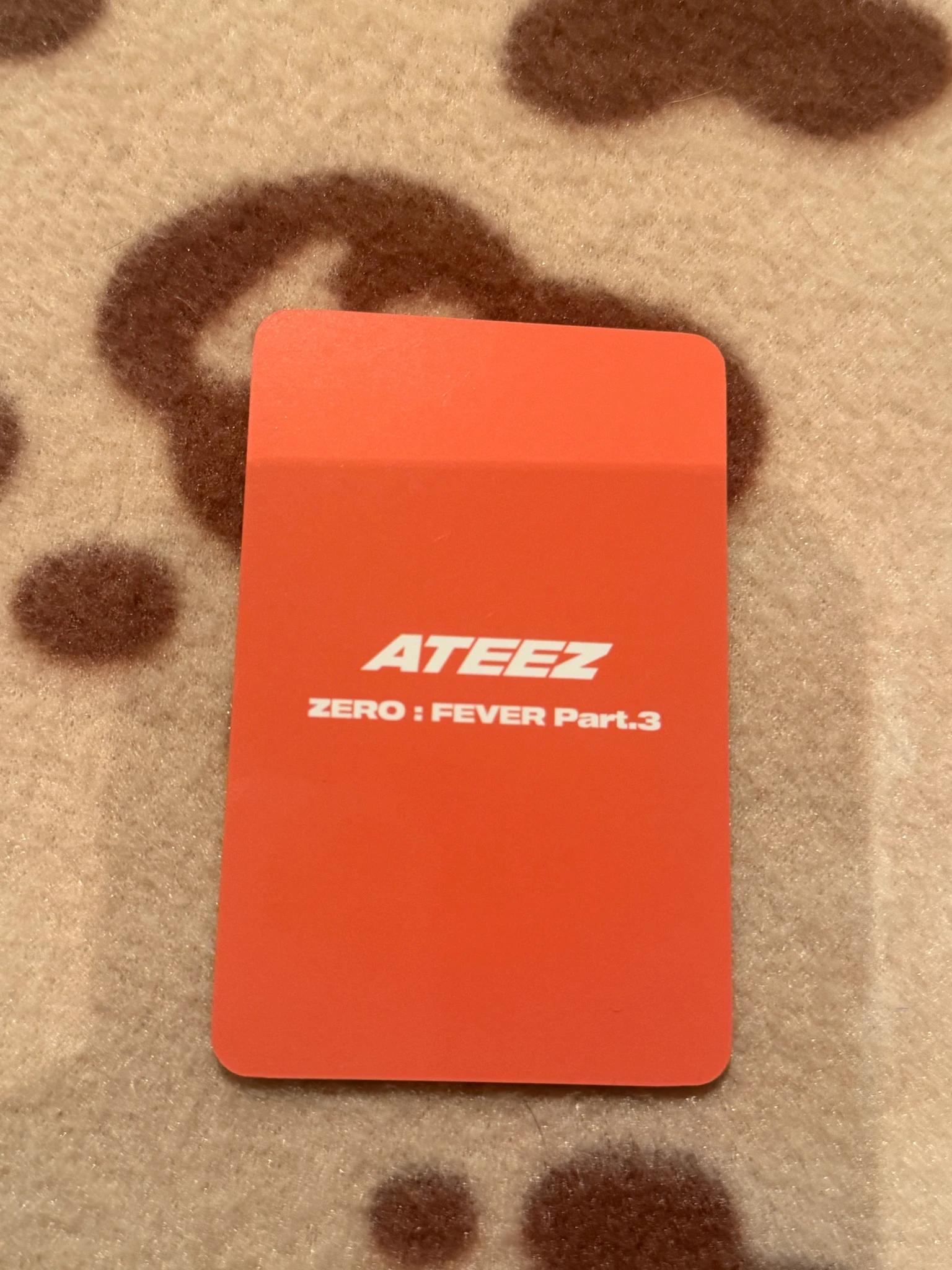 ATEEZ Yunho ATEEZ - Yunho - ZERO : FEVER Part.3 Album everline video call/fancall round 3 listing photo 2