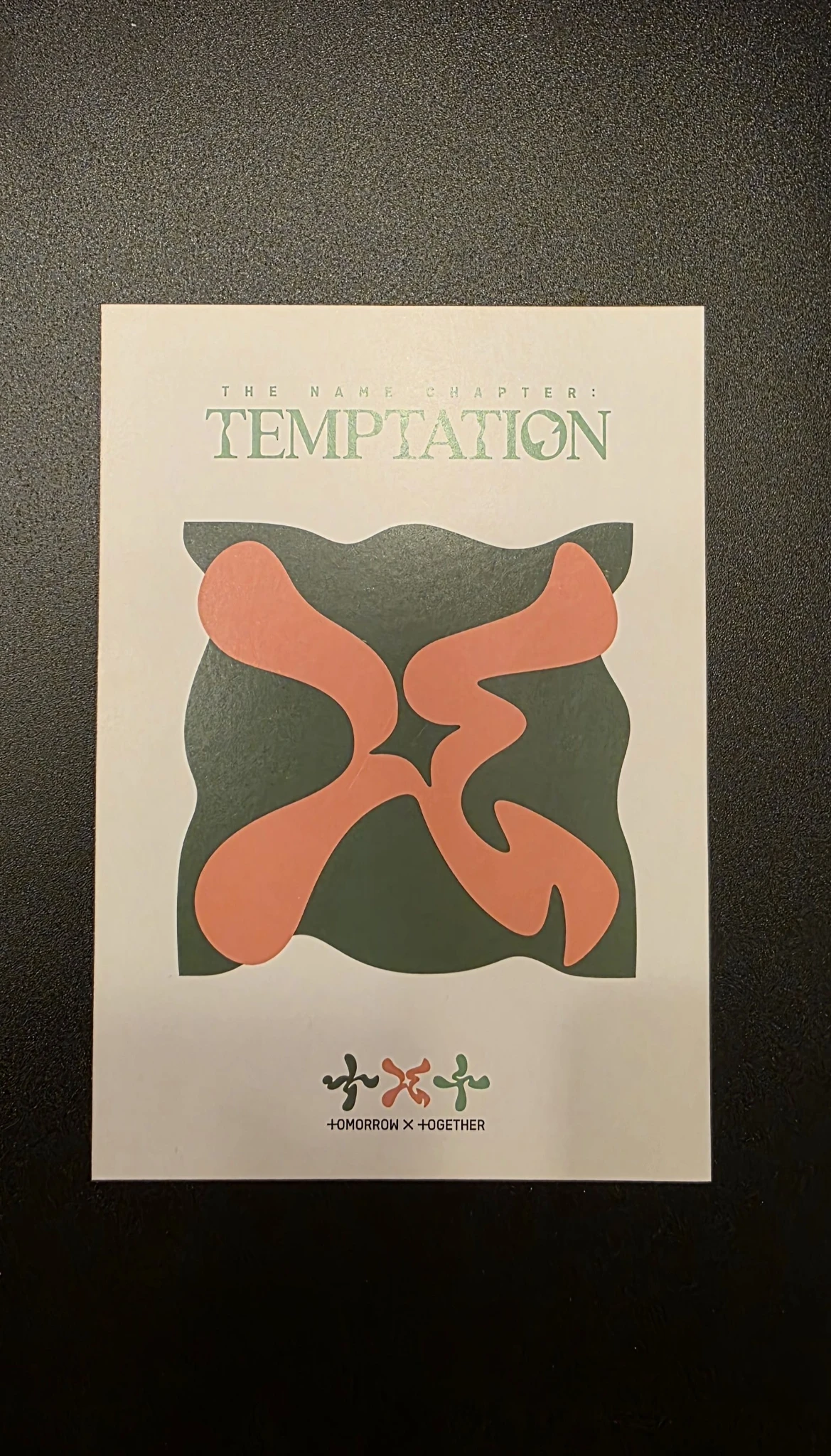 TOMORROW X TOGETHER Beomgyu TOMORROW X TOGETHER - Beomgyu - The Name Chapter: Temptation Album album inclusion postcard nightmare version listing photo 2