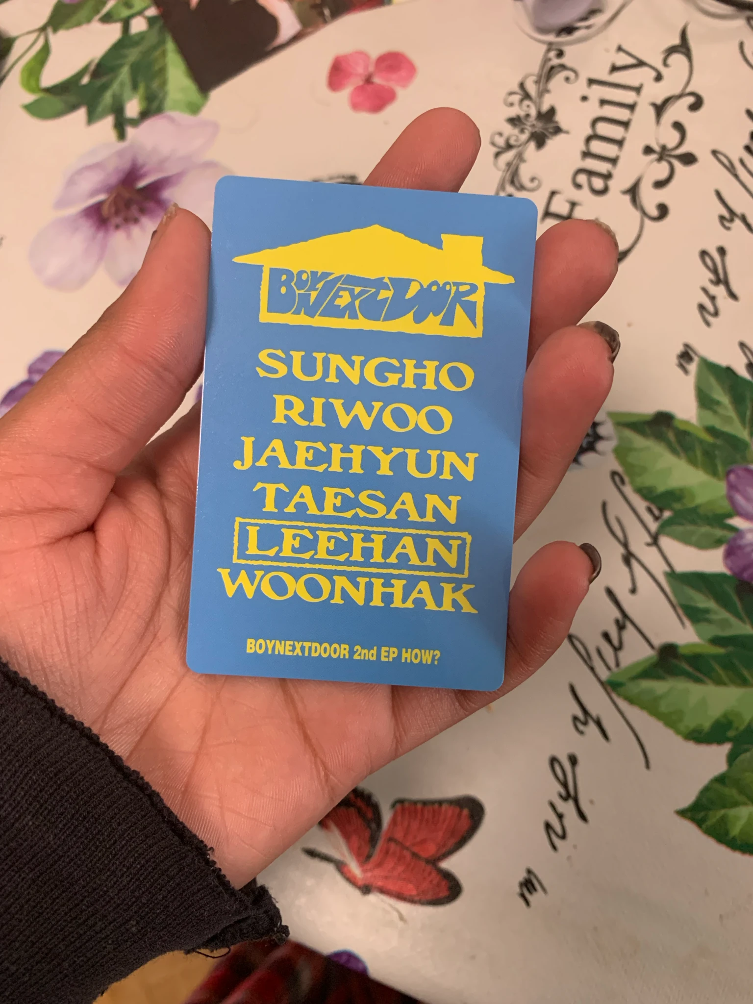 BOYNEXTDOOR Leehan BOYNEXTDOOR - Leehan - HOW? Album Sticker ver. listing photo 2