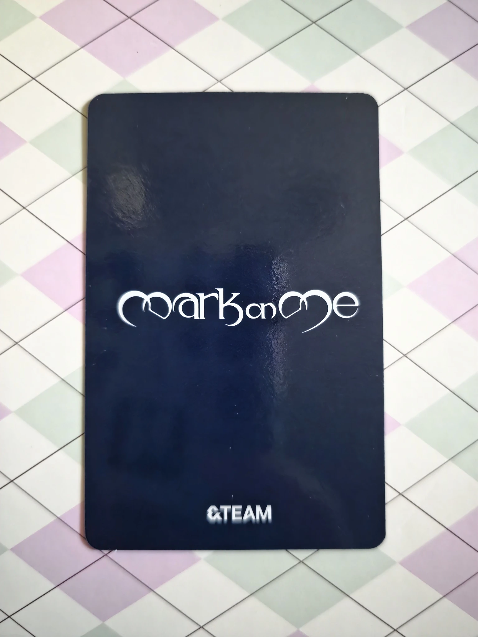 &TEAM Yuma &TEAM - Yuma - Mark on Me Album A version album photocard crave you version listing photo 2