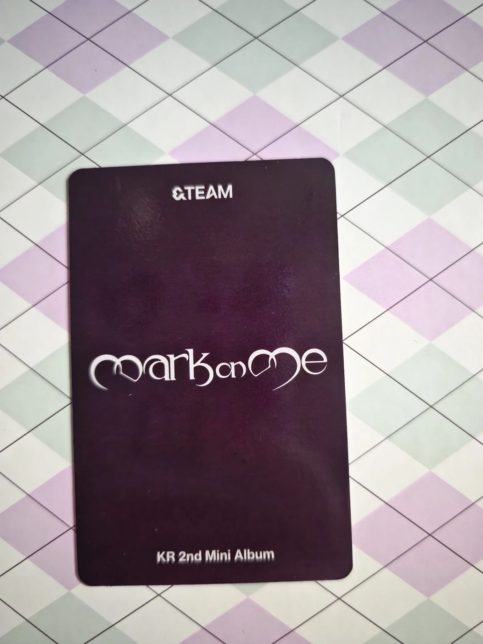 &TEAM K &TEAM - K - Mark on Me Album hello82 retail exclusive tame me version crave you version listing photo 2