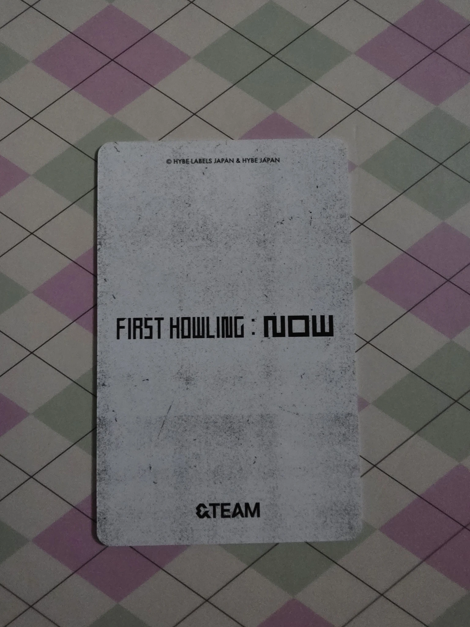 &TEAM Yuma &TEAM - First Howling : NOW Album pop-up store listing photo 2