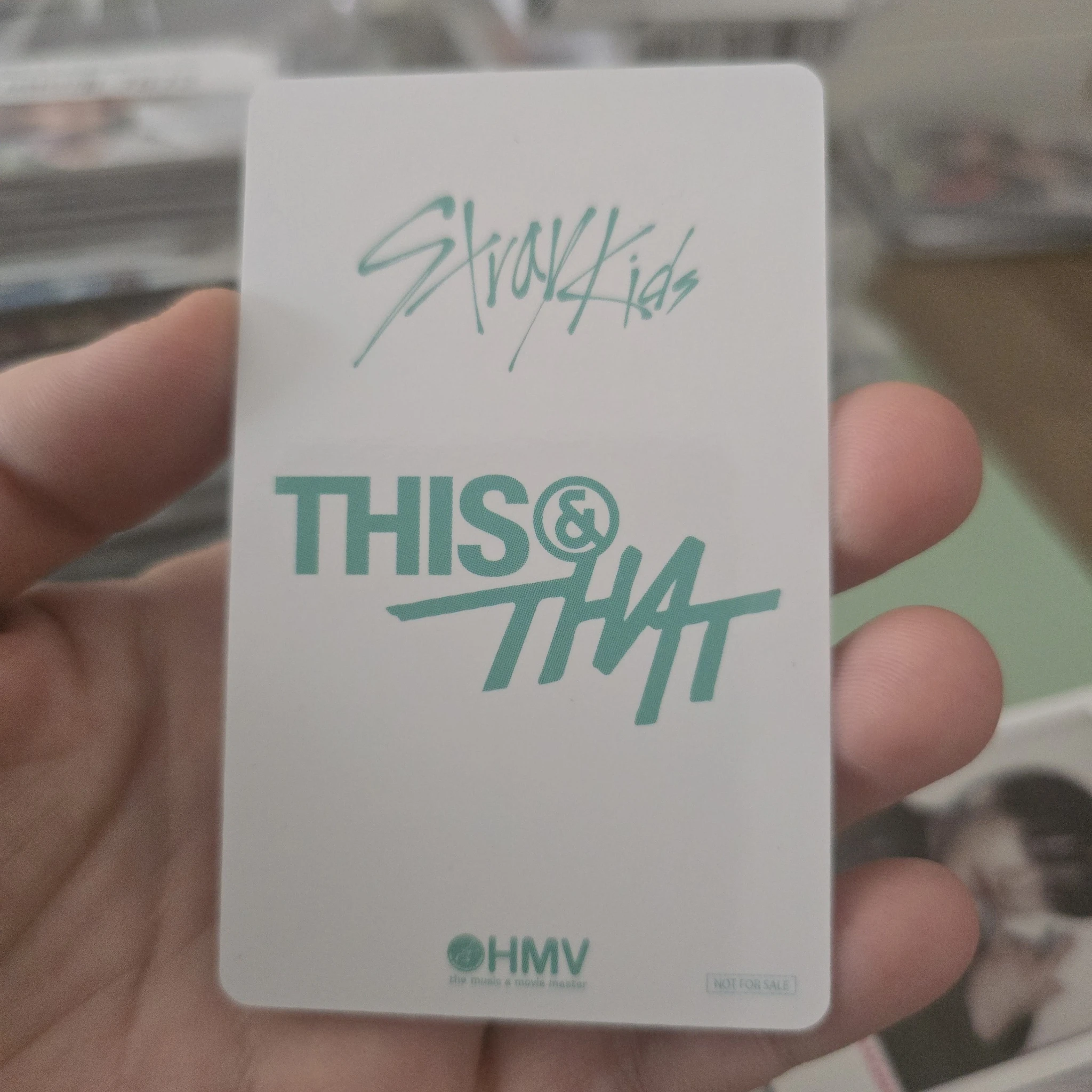 Stray Kids Stray Kids - THIS & THAT Album lucky draw (LD) hmv japan A version listing photo 2