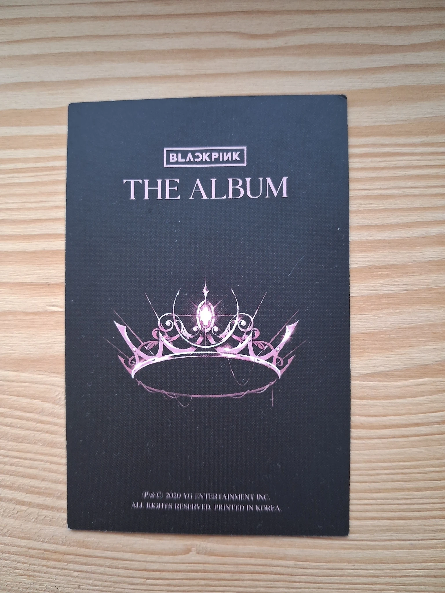 BLACKPINK Rosé BLACKPINK-Rosé-Album-THE ALBUM listing photo 2