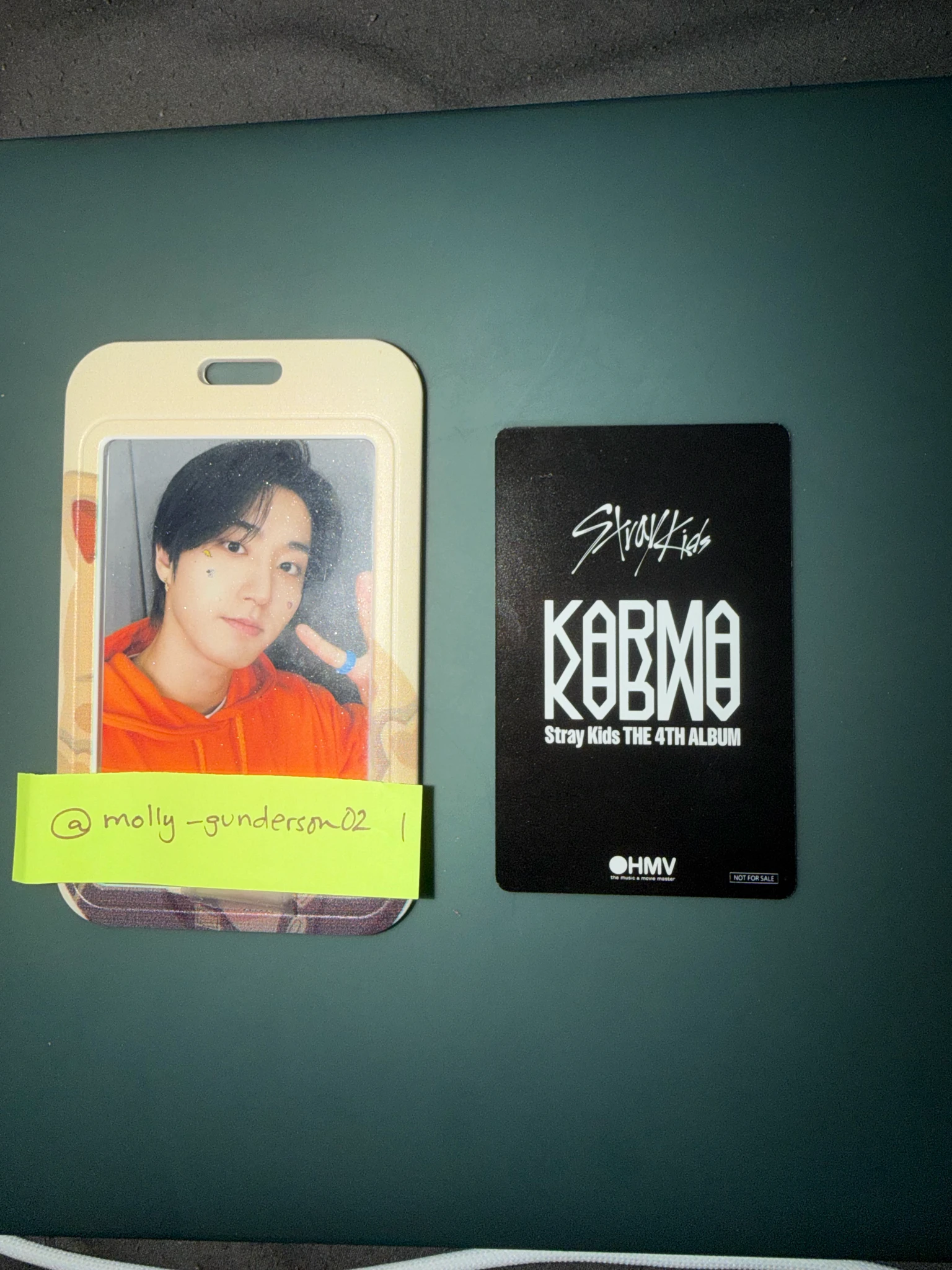 Stray Kids Changbin Stray Kids - Changbin - KARMA Album hmv japan A version lucky draw (LD) listing photo 2