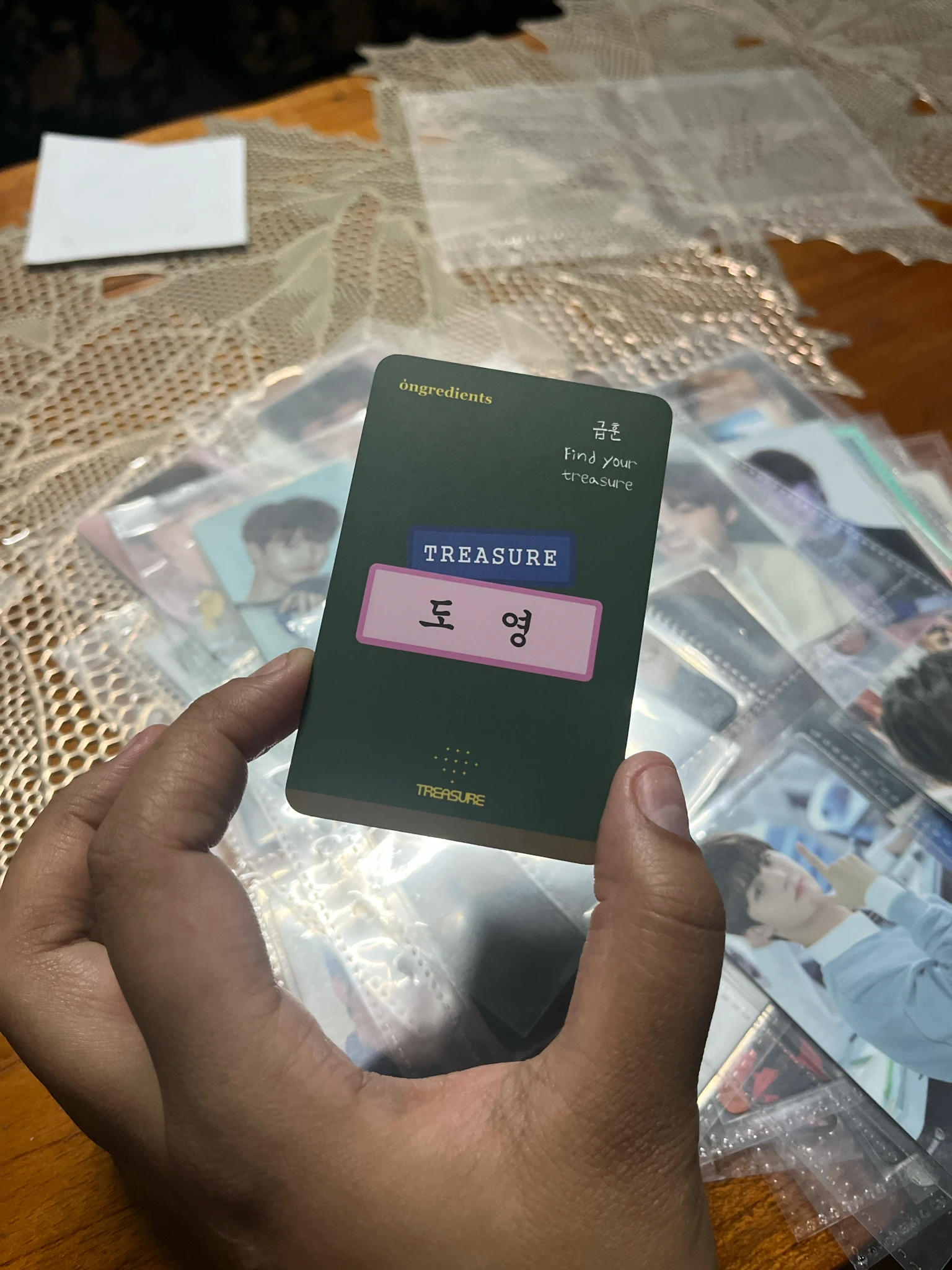 TREASURE Doyoung TREASURE - Doyoung - Ongredients x TREASURE Other purchase benefit brand collaboration event round 2 listing photo 2