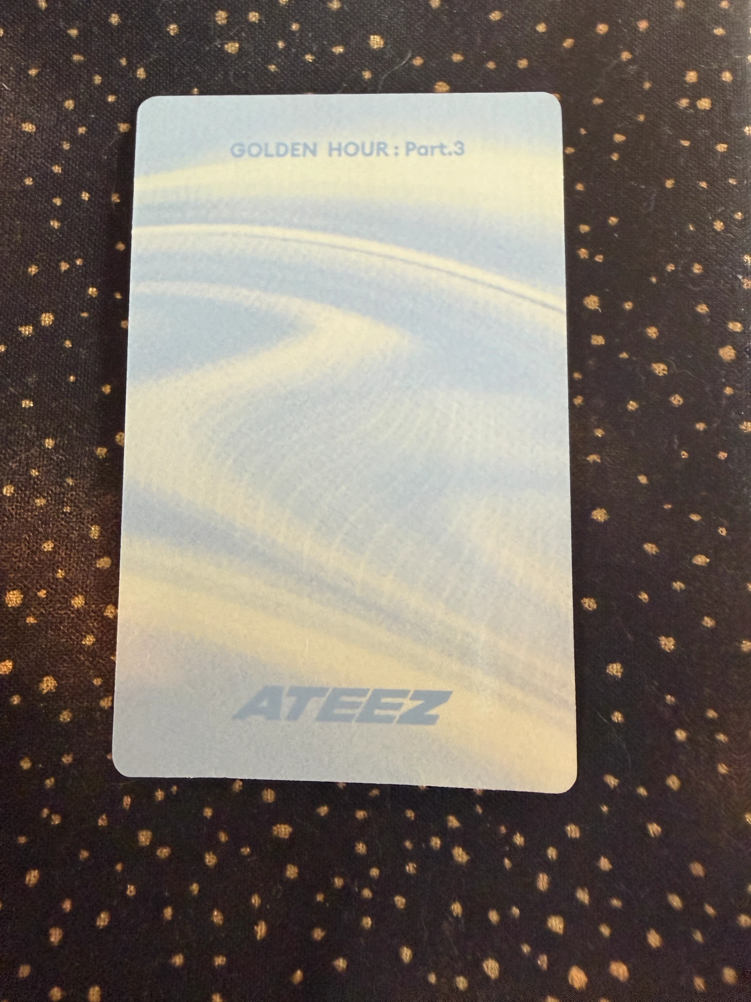ATEEZ Wooyoung ATEEZ - Wooyoung - Golden Hour : Part.3 Album - Poca Album listing photo 2