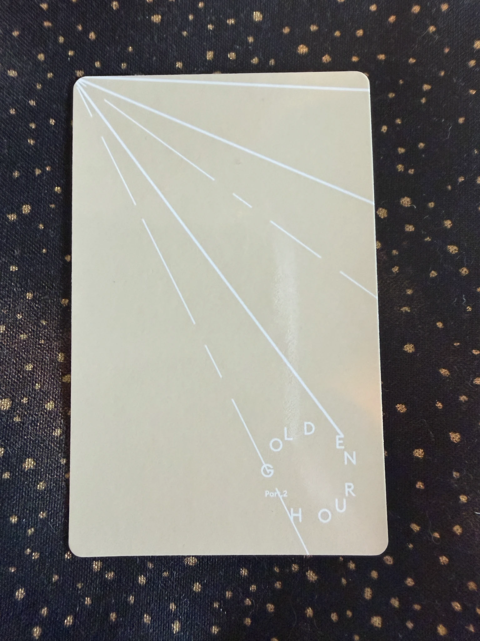 ATEEZ Yeosang ATEEZ - Yeosang - Golden Hour : Part.2 Album A version album photocard for version listing photo 2