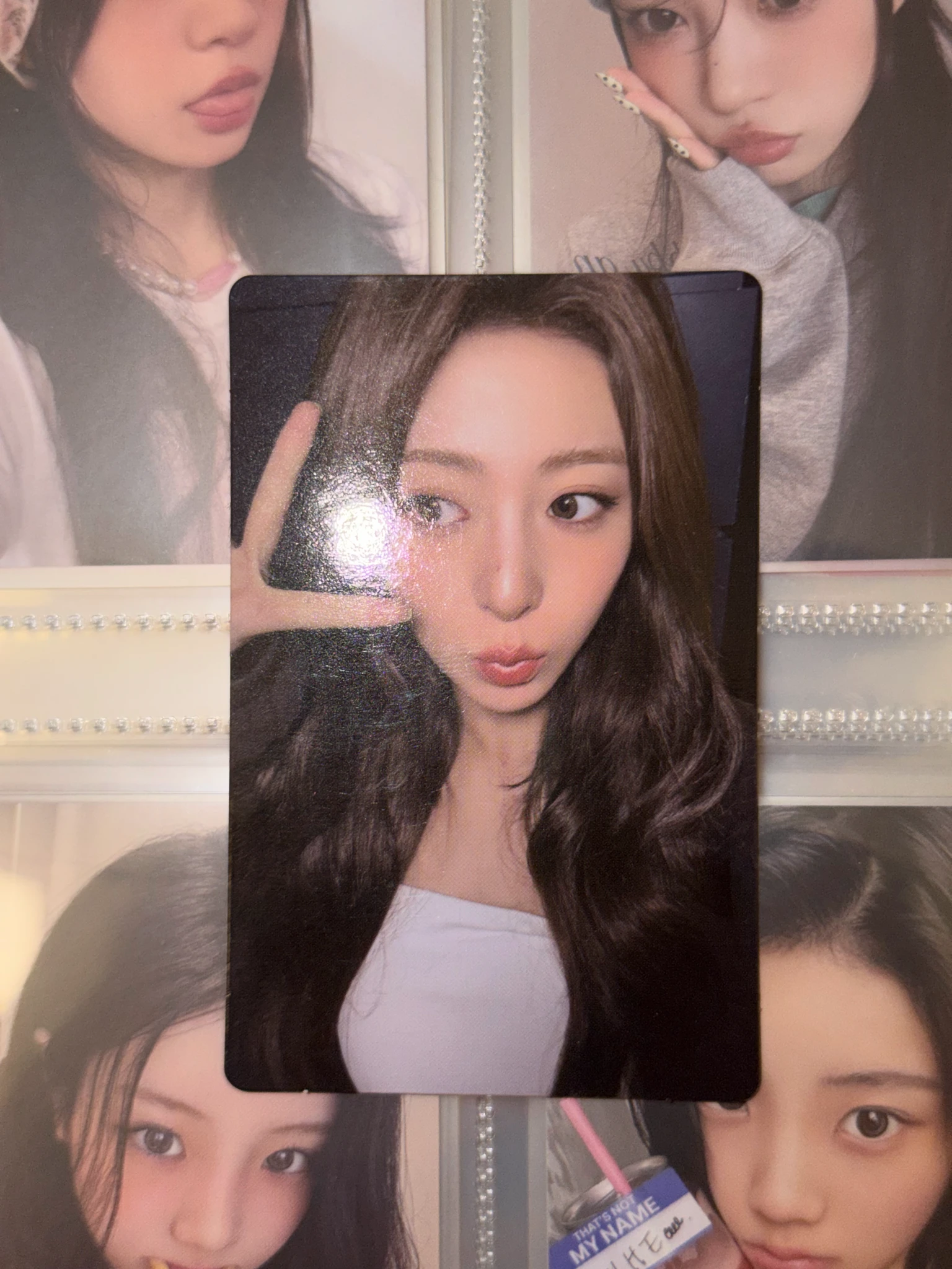 LE SSERAFIM Huh Yunjin LE SSERAFIM - Huh Yunjin - SPAGHETTI Album m2u fansign listing photo 2