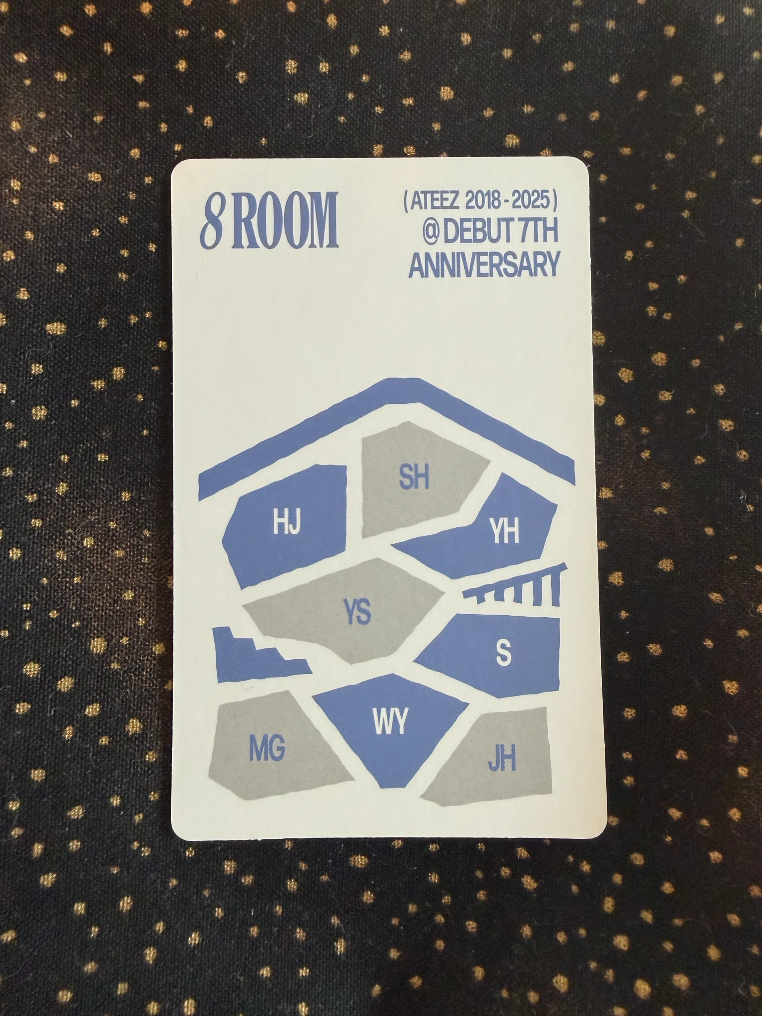 ATEEZ Jongho ATEEZ - Jongho - 8ROOM MD Other lucky draw (LD) week 1 merch photocard pop-up listing photo 2