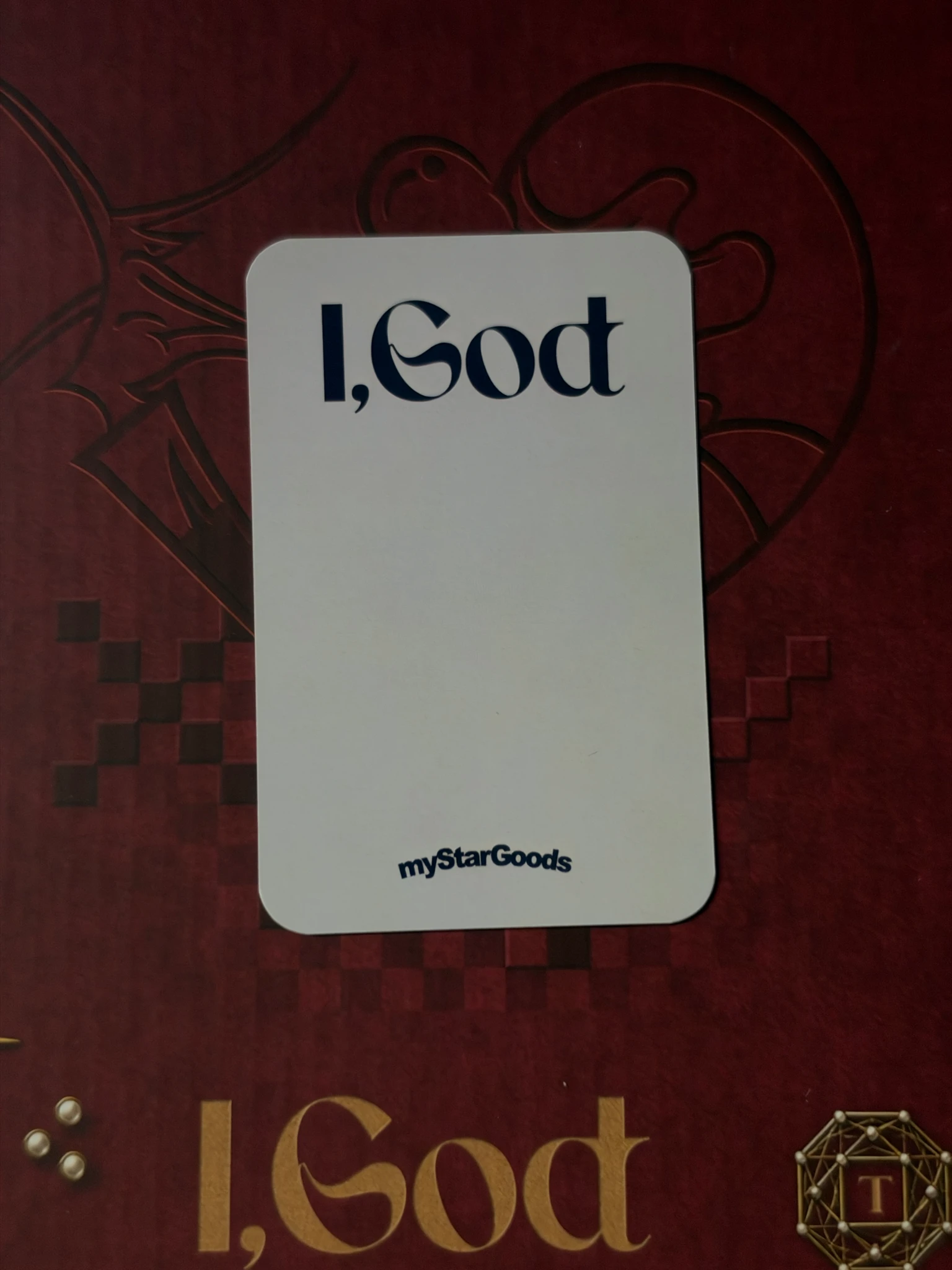 XLOV Haru XLOV - Haru - I, God Album 1:1 art/diy event mystargoods (MSG) round 6 video call/fancall listing photo 2