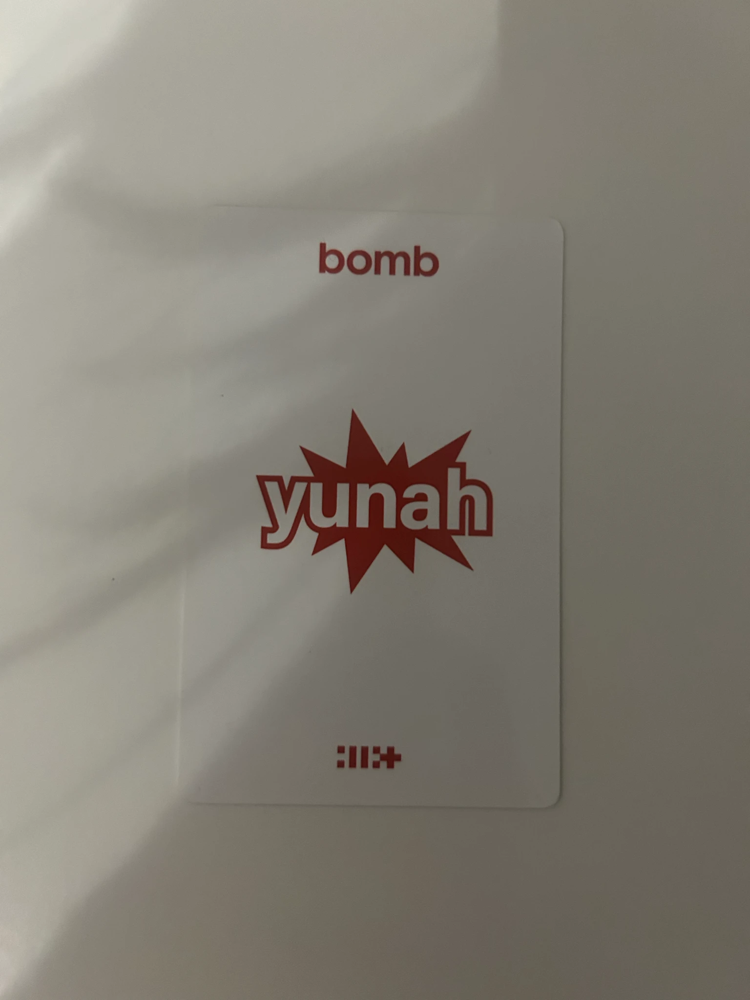 ILLIT Yunah ILLIT - YUNAH - bomb Album gllit ver album photocard listing photo 2