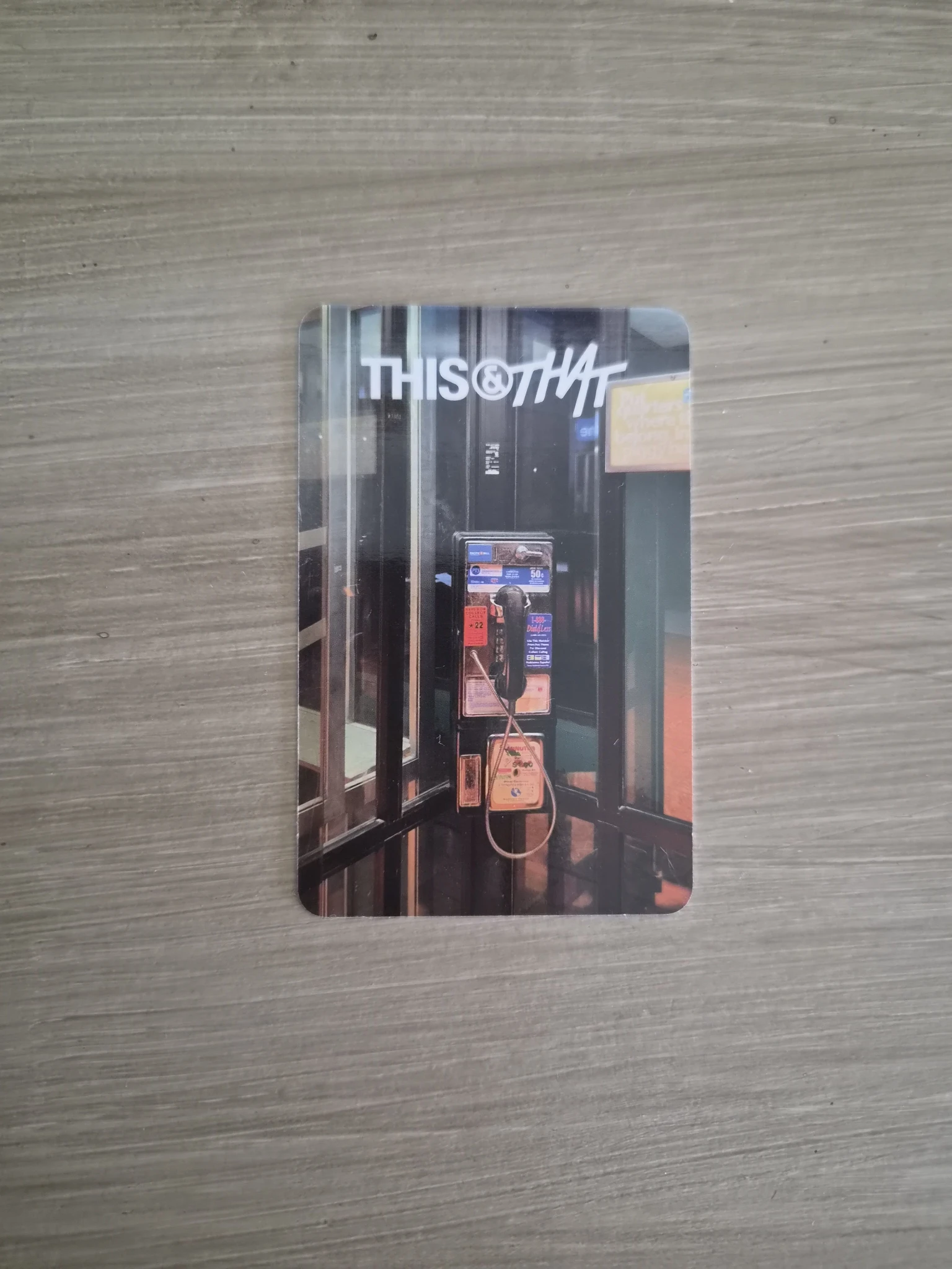 Stray Kids Changbin Stray Kids - Changbin - THIS & THAT Album album photocard that version listing photo 2
