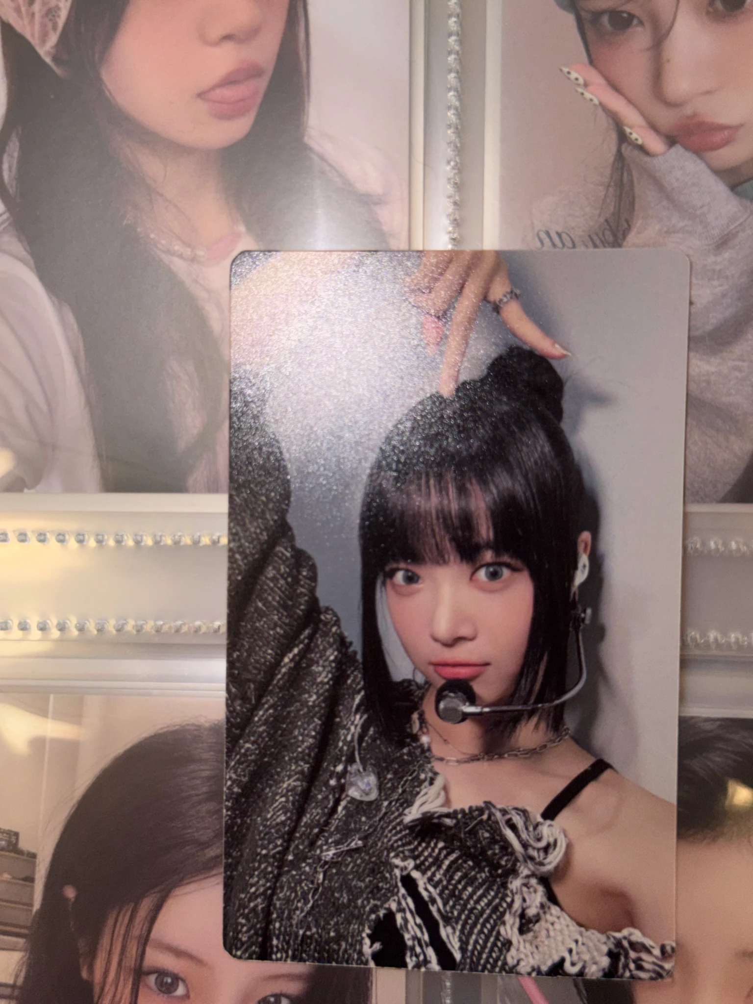 LE SSERAFIM Hong Eunchae LE SSERAFIM - Hong Eunchae - UNFORGIVEN Album powerstation round 1 lucky draw listing photo 2
