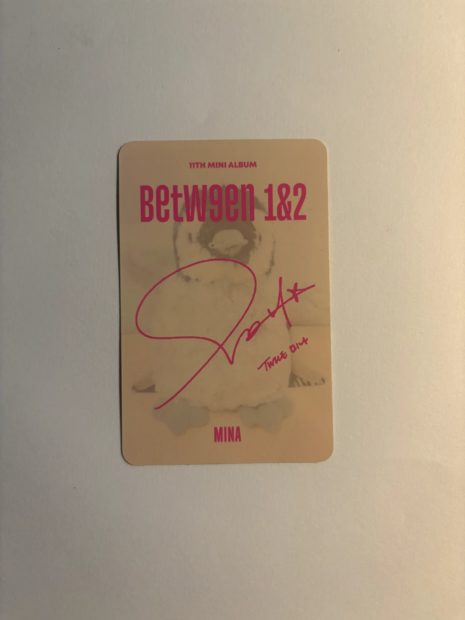 TWICE Mina TWICE-Mina-Album-BETWEEN 1&2 listing photo 2