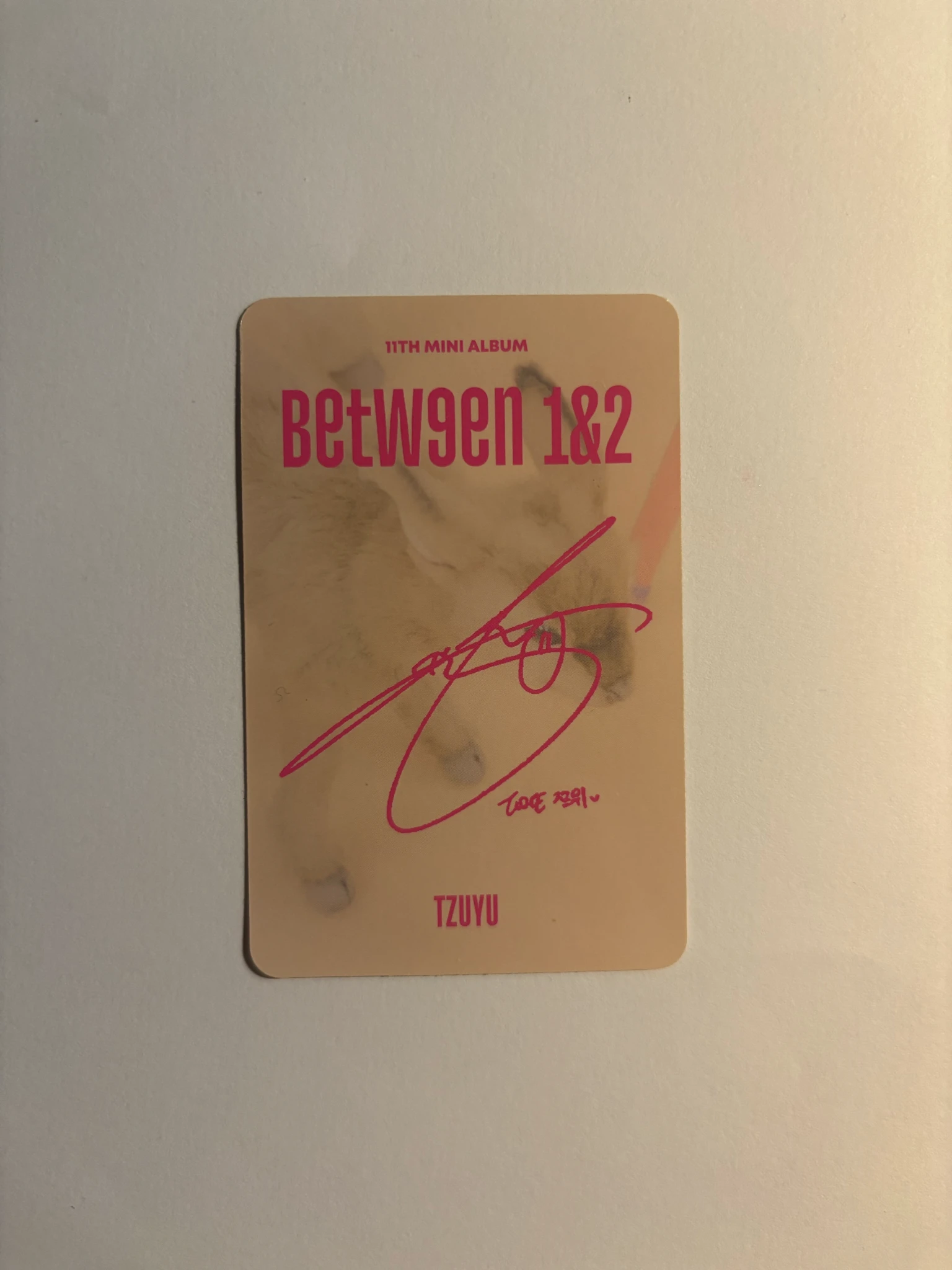 TWICE Tzuyu TWICE-Tzuyu-Album-BETWEEN 1&2 listing photo 2