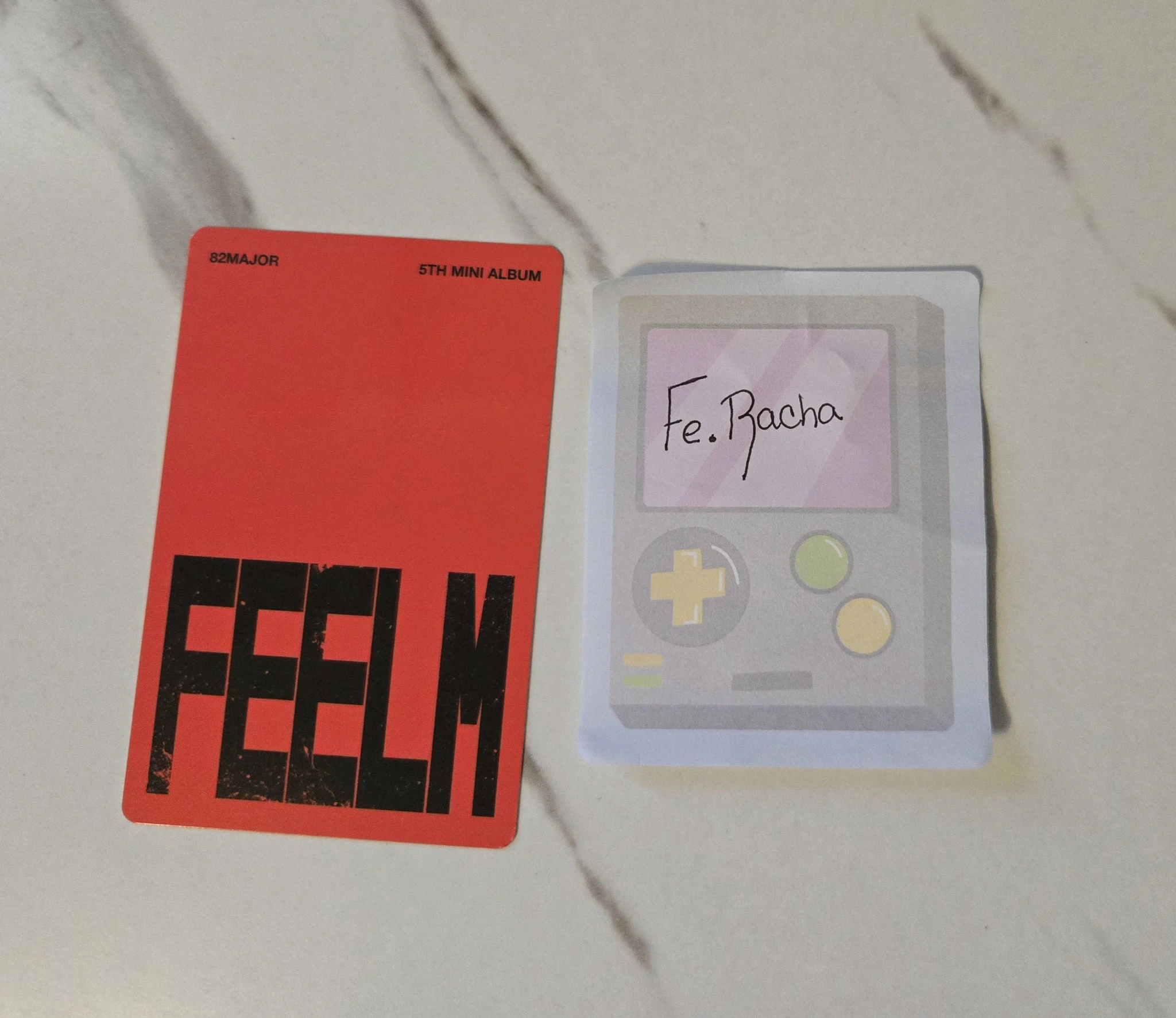 82Major Yechan 82Major - Yechan - FEELM Album poca album listing photo 2