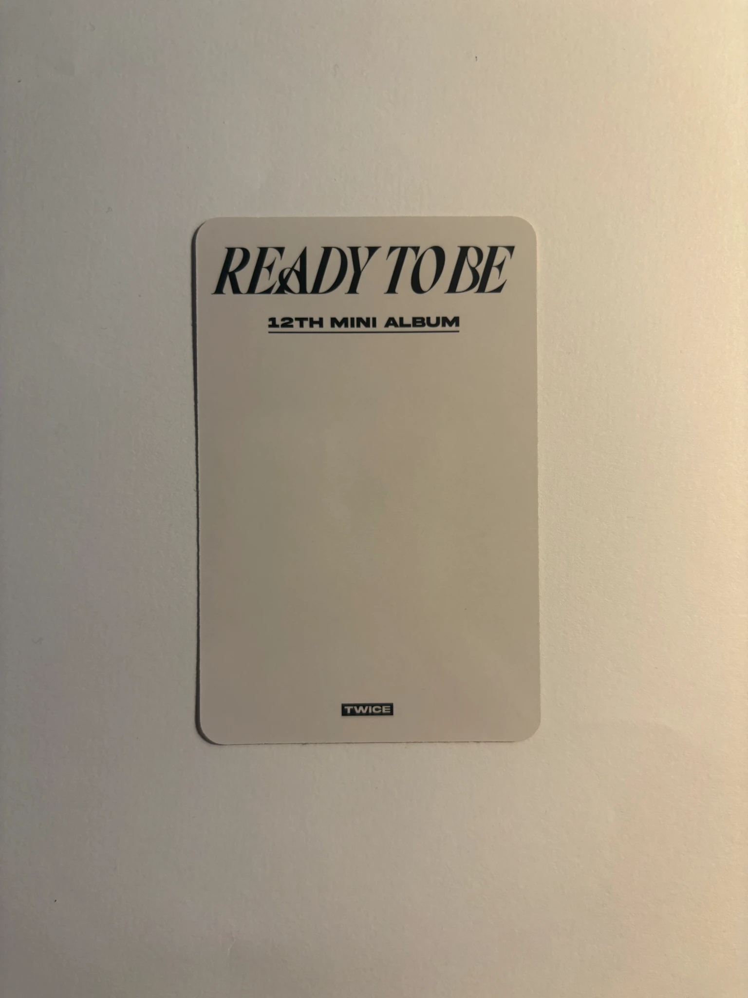 TWICE TWICE-Jihyo-Album-READY TO BE listing photo 2