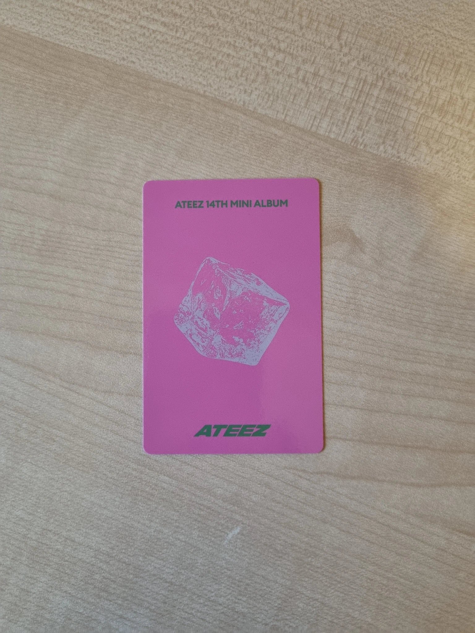 ATEEZ Seonghwa ATEEZ - Seonghwa - GOLDEN HOUR : Part.5 Album album photocard poca album A version image card listing photo 2
