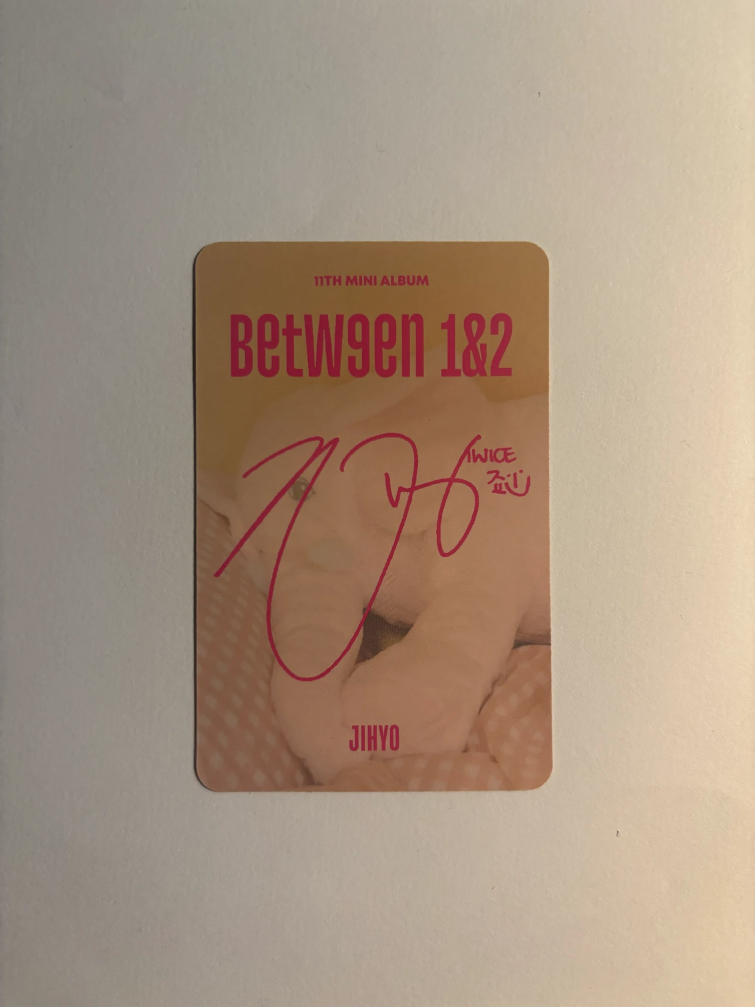 TWICE Jihyo TWICE-Jihyo-Album-BETWEEN 1&2 listing photo 2