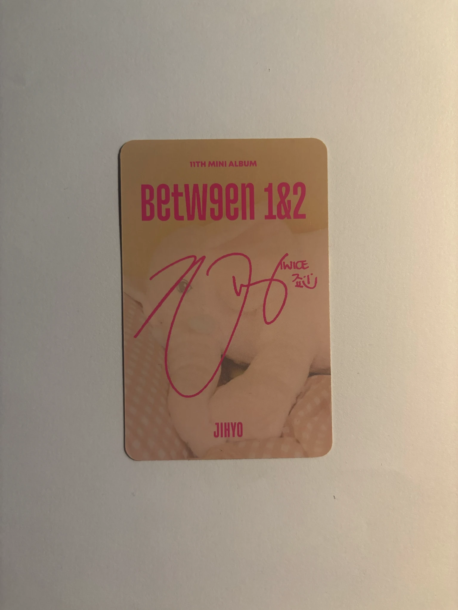 TWICE Jihyo TWICE-Jihyo-Album-BETWEEN 1&2 listing photo 2